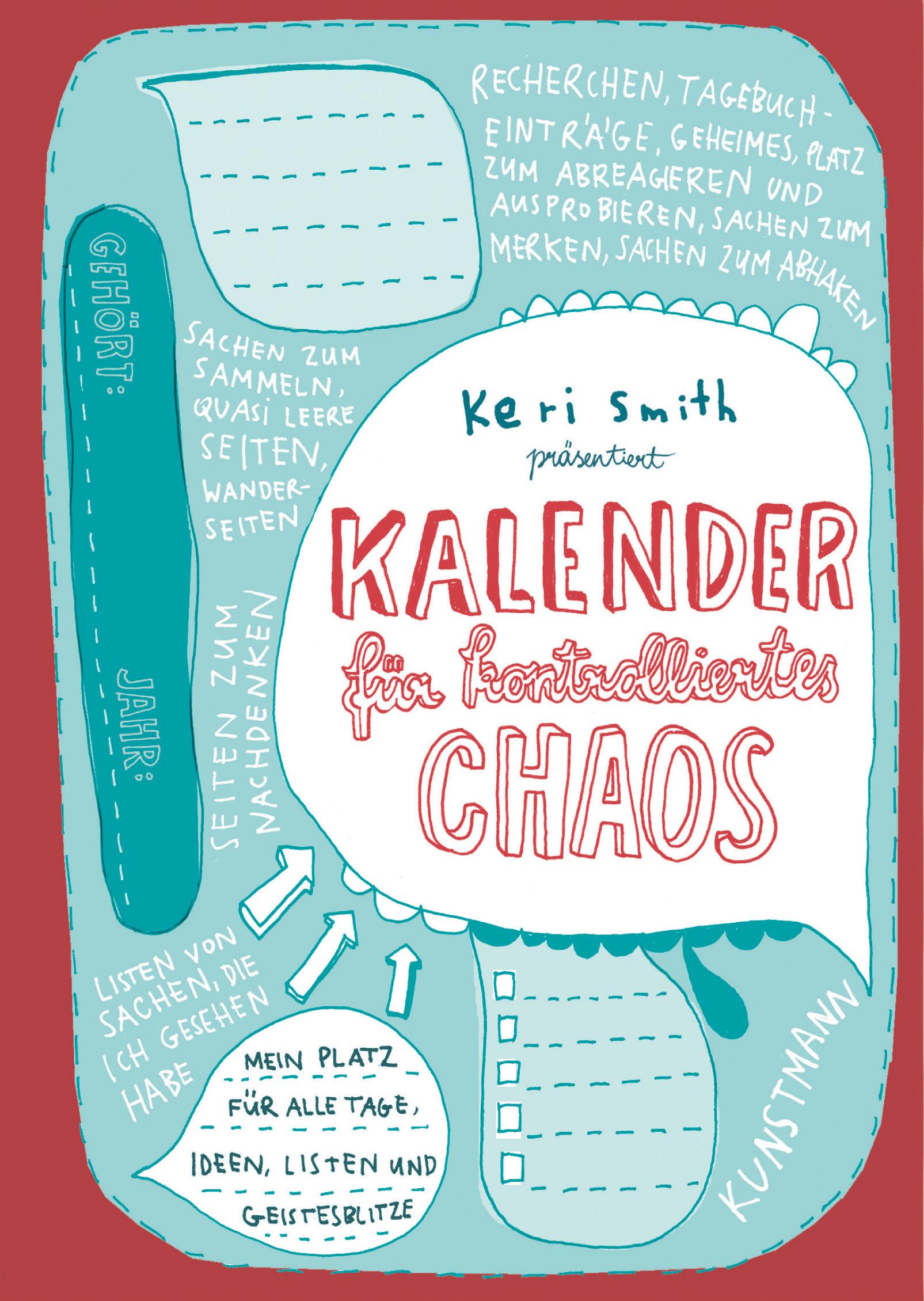 Vorderes Coverbild Kalender für kontrolliertes Chaos
