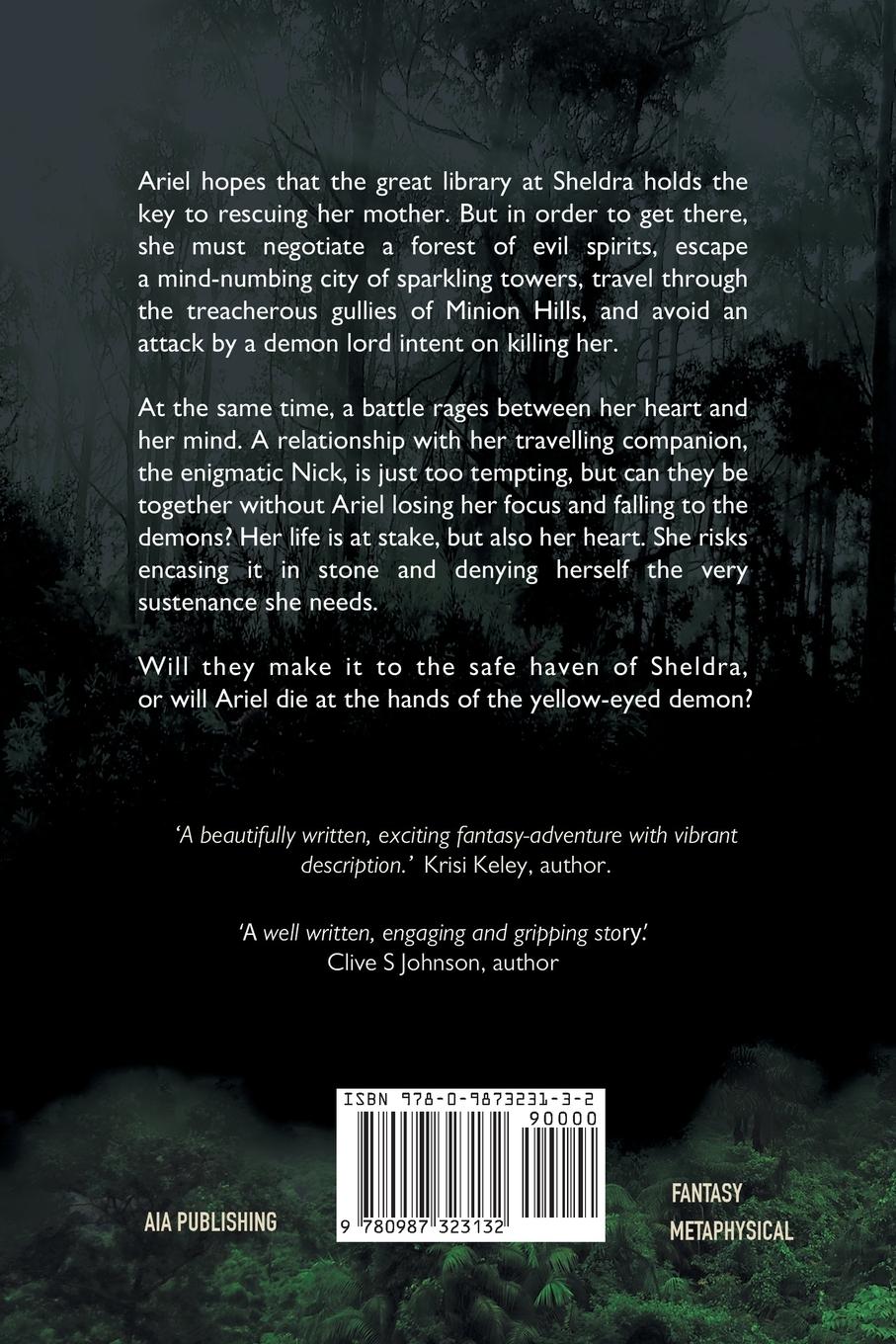 Rückseitencover Stalking Shadows