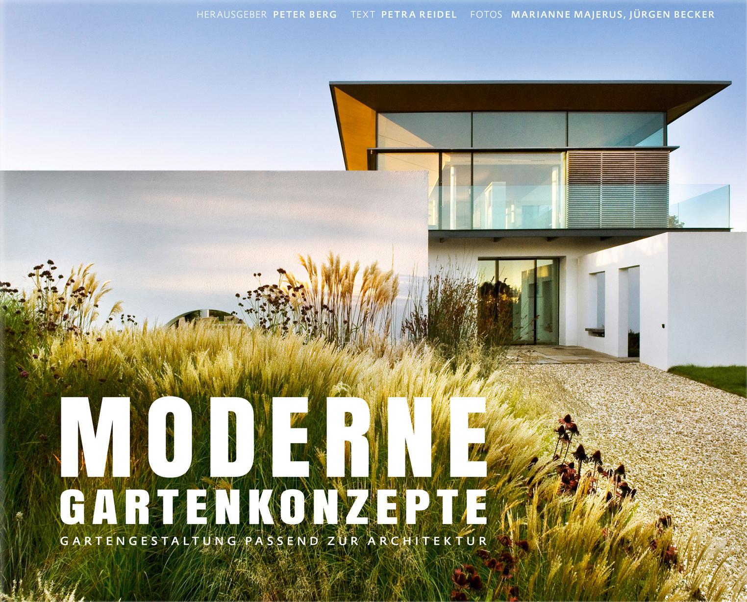 Vorderes Coverbild Moderne Gartenkonzepte
