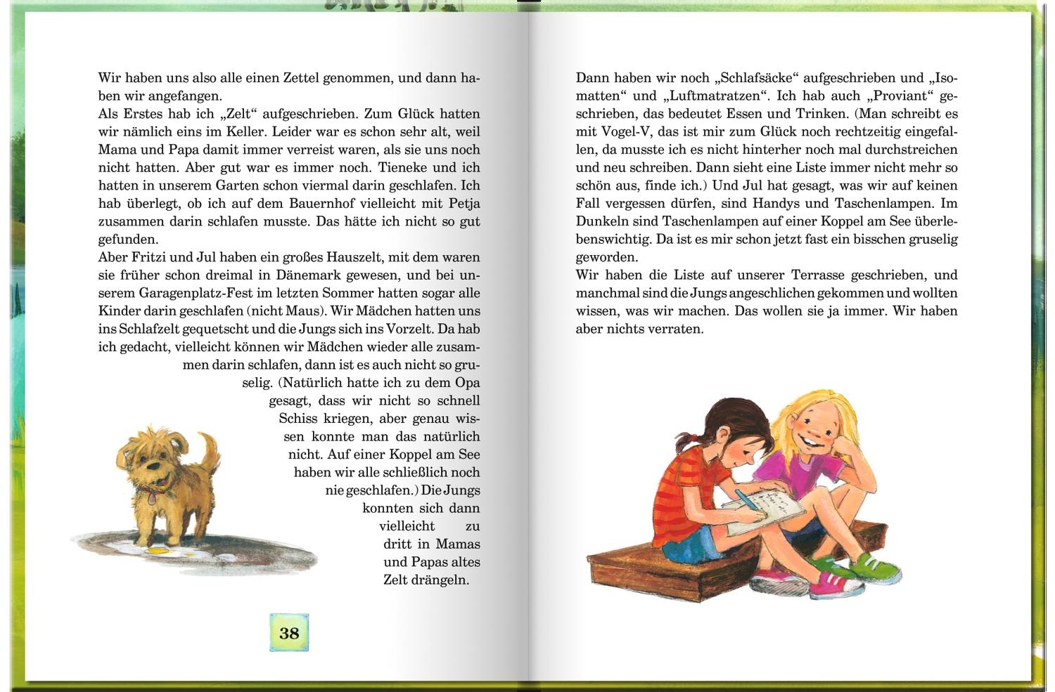 Beispielinhalt (Bild) Ferien im Möwenweg