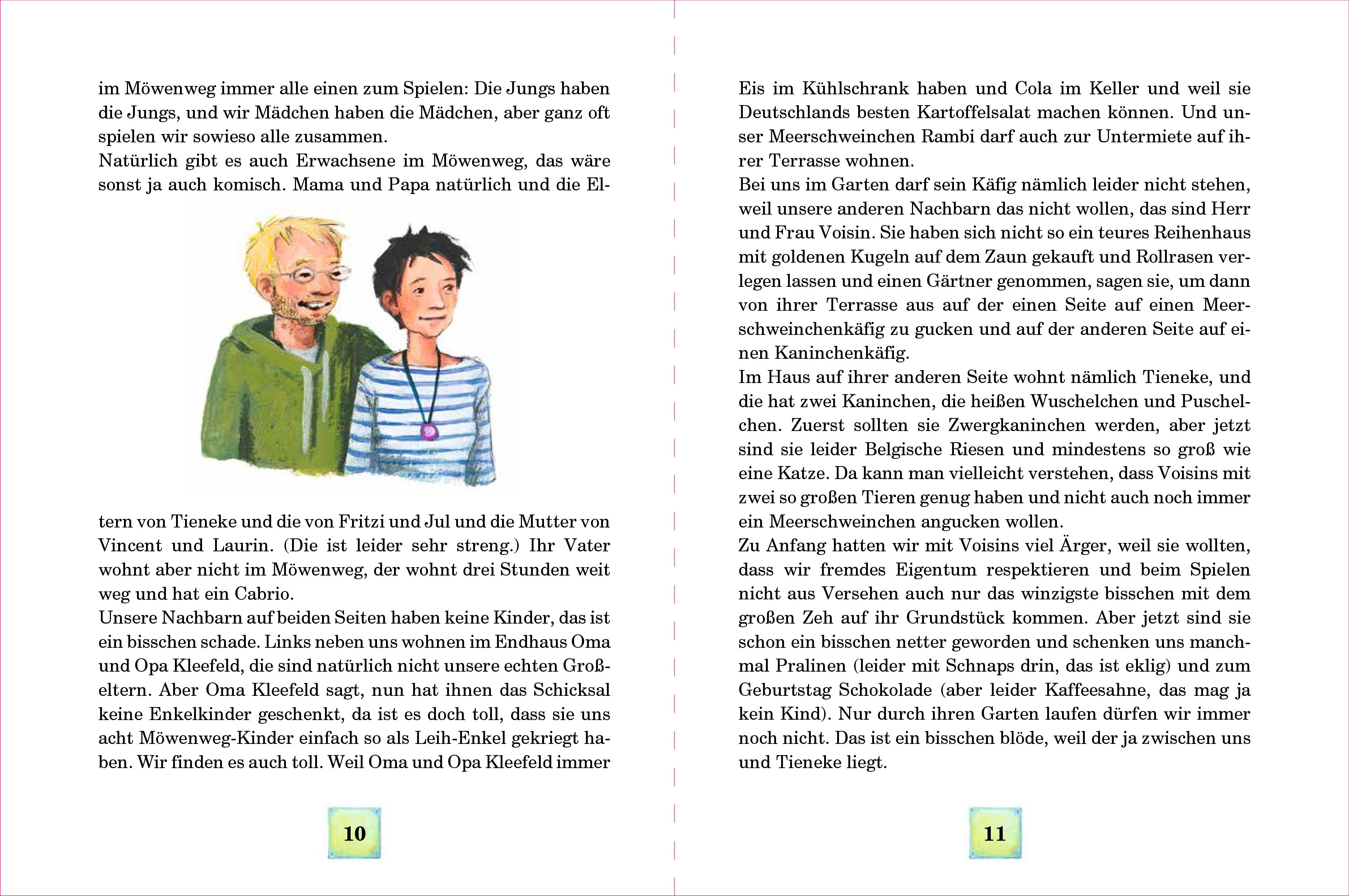 Beispielinhalt (Bild) Ferien im Möwenweg