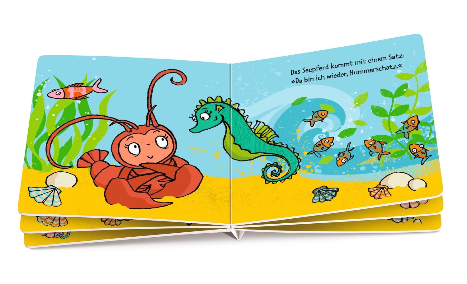 Beispielinhalt (Bild) Der Hummer hat Kummer