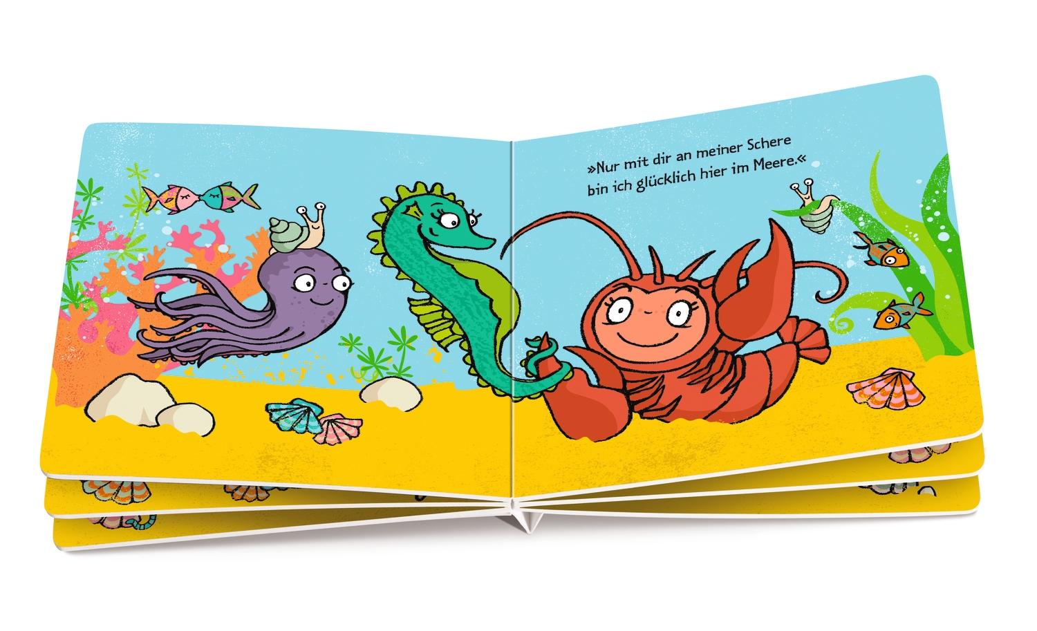 Beispielinhalt (Bild) Der Hummer hat Kummer