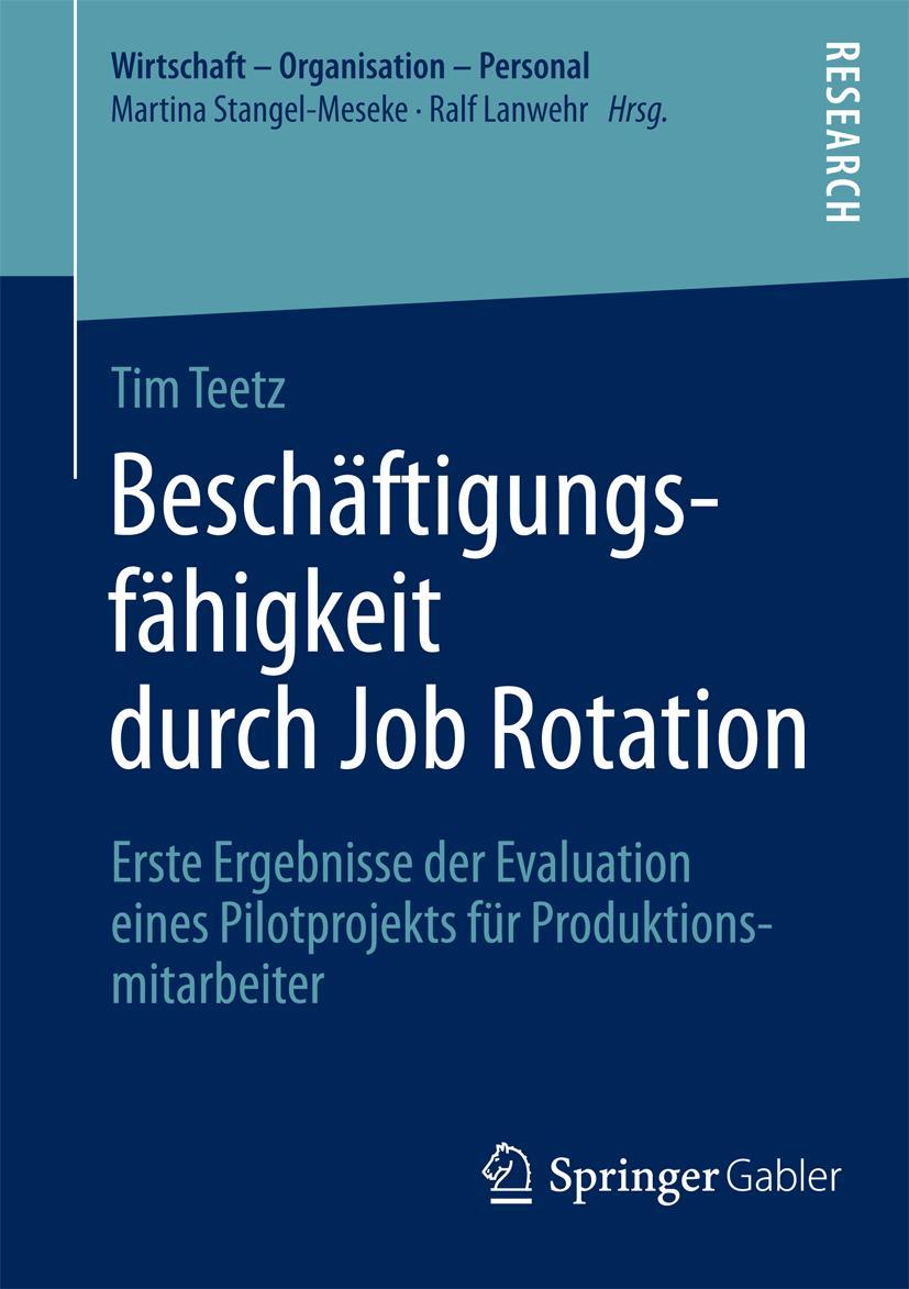 Vorderes Coverbild Beschäftigungsfähigkeit durch Job Rotation