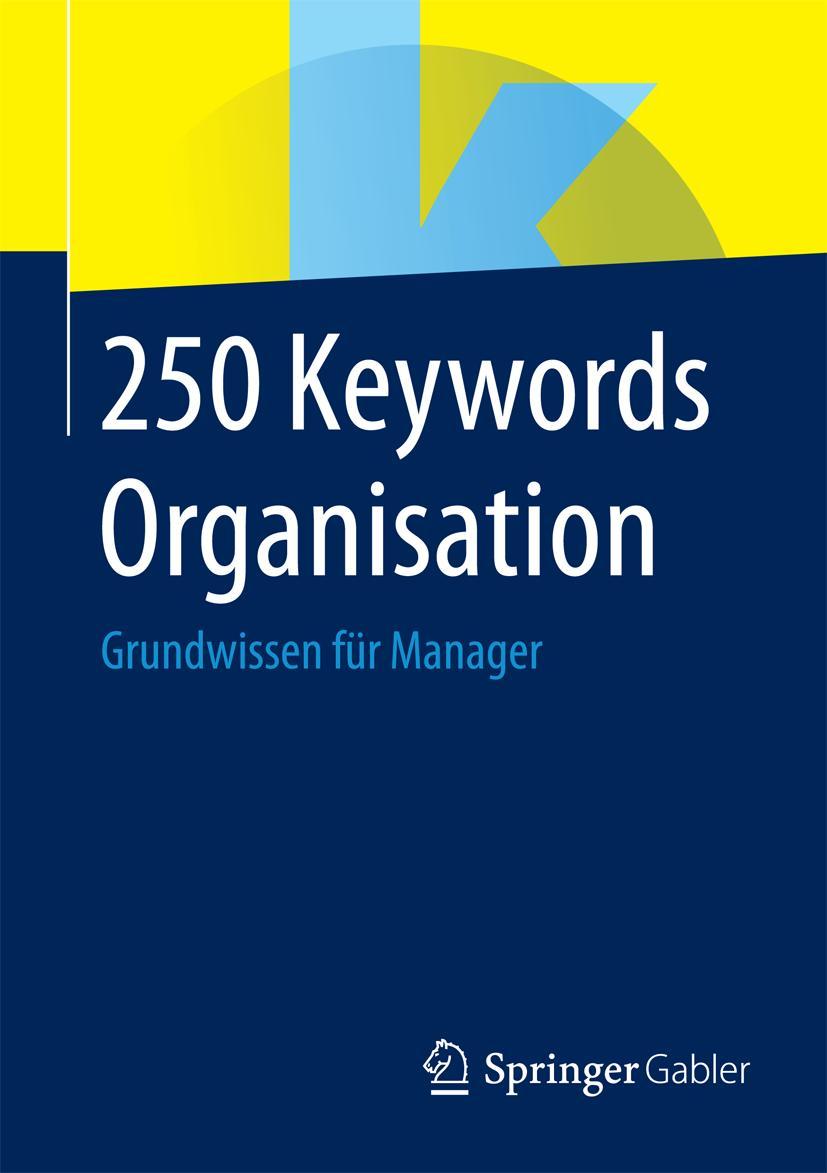 Vorderes Coverbild 250 Keywords Organisation