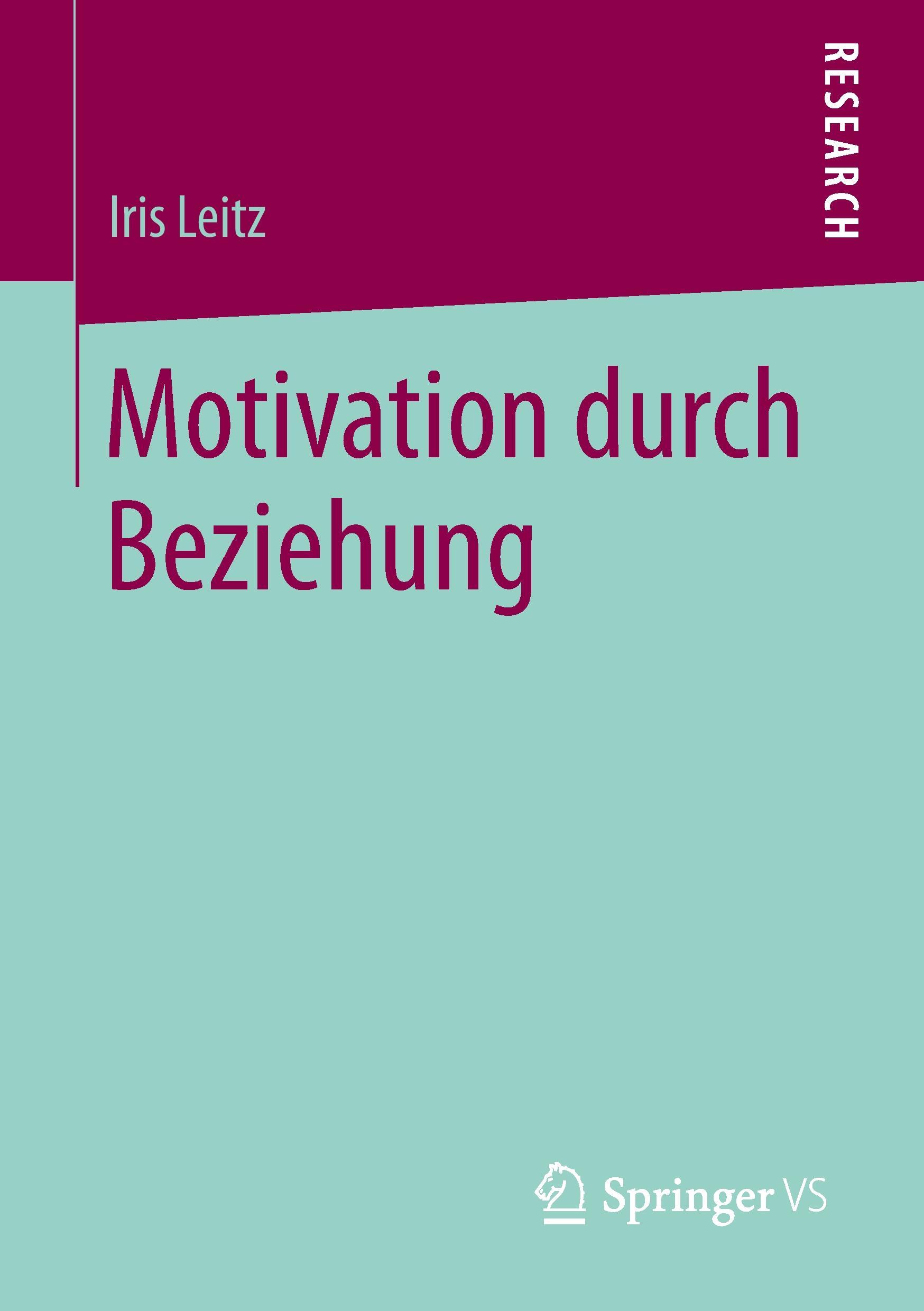 Vorderes Coverbild Motivation durch Beziehung