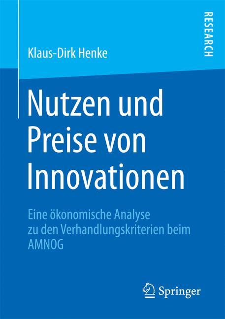 Vorderes Coverbild Nutzen und Preise von Innovationen