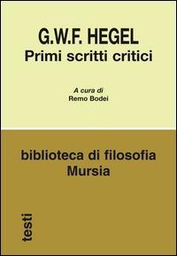 Vorderes Coverbild Primi scritti critici