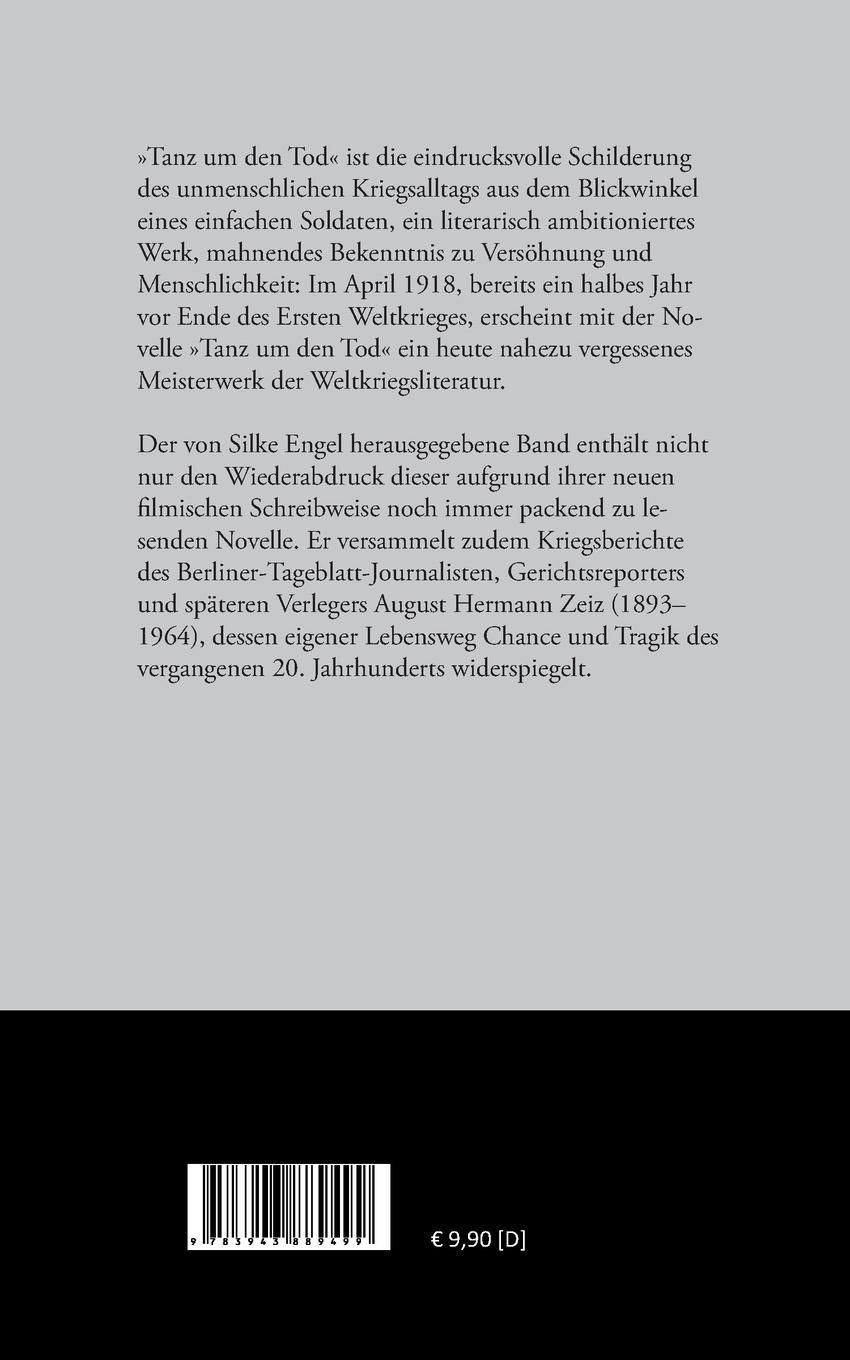 Rückseitencover Tanz um den Tod