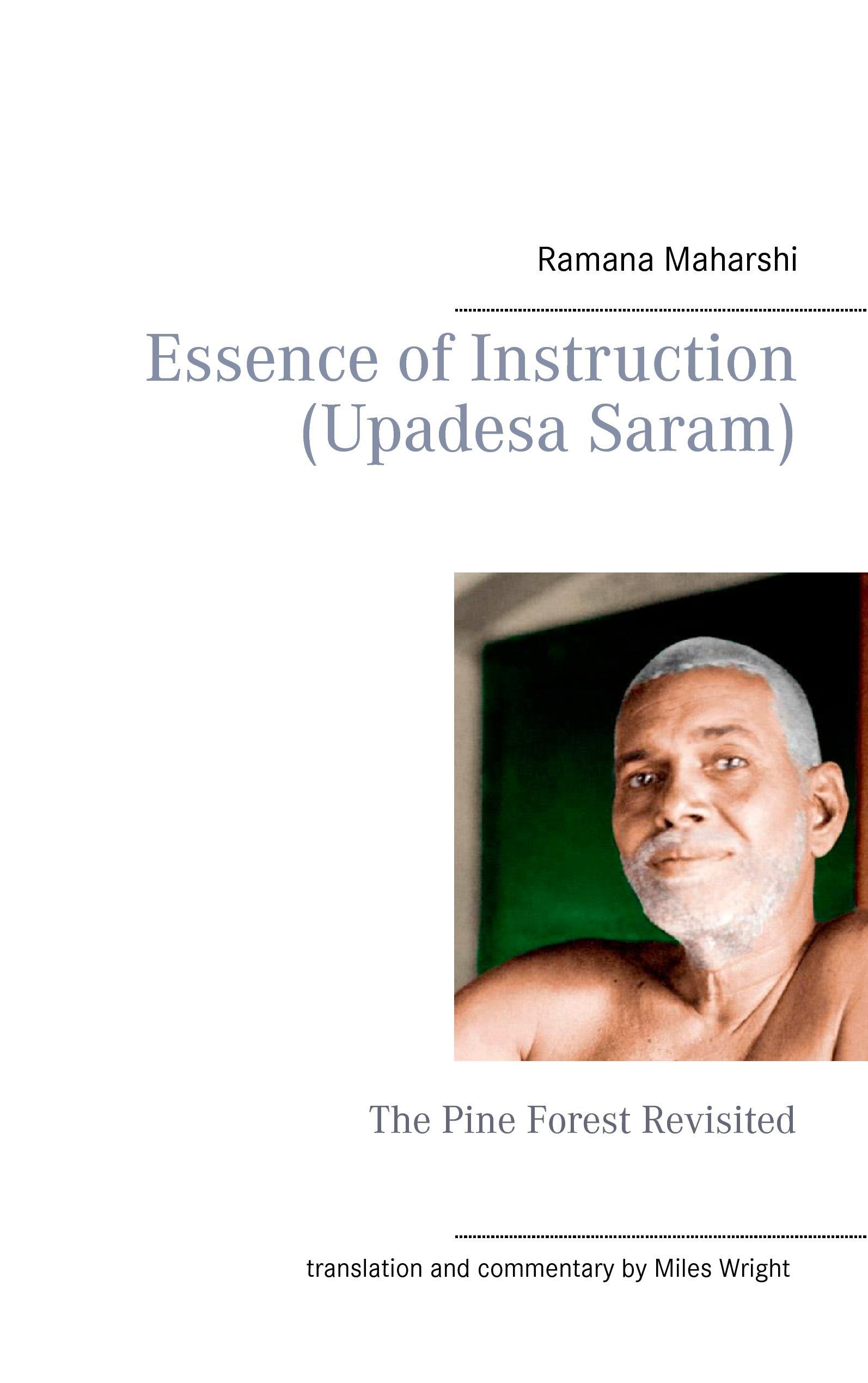 Vorderes Coverbild Essence of Instruction (Upadesa Saram)