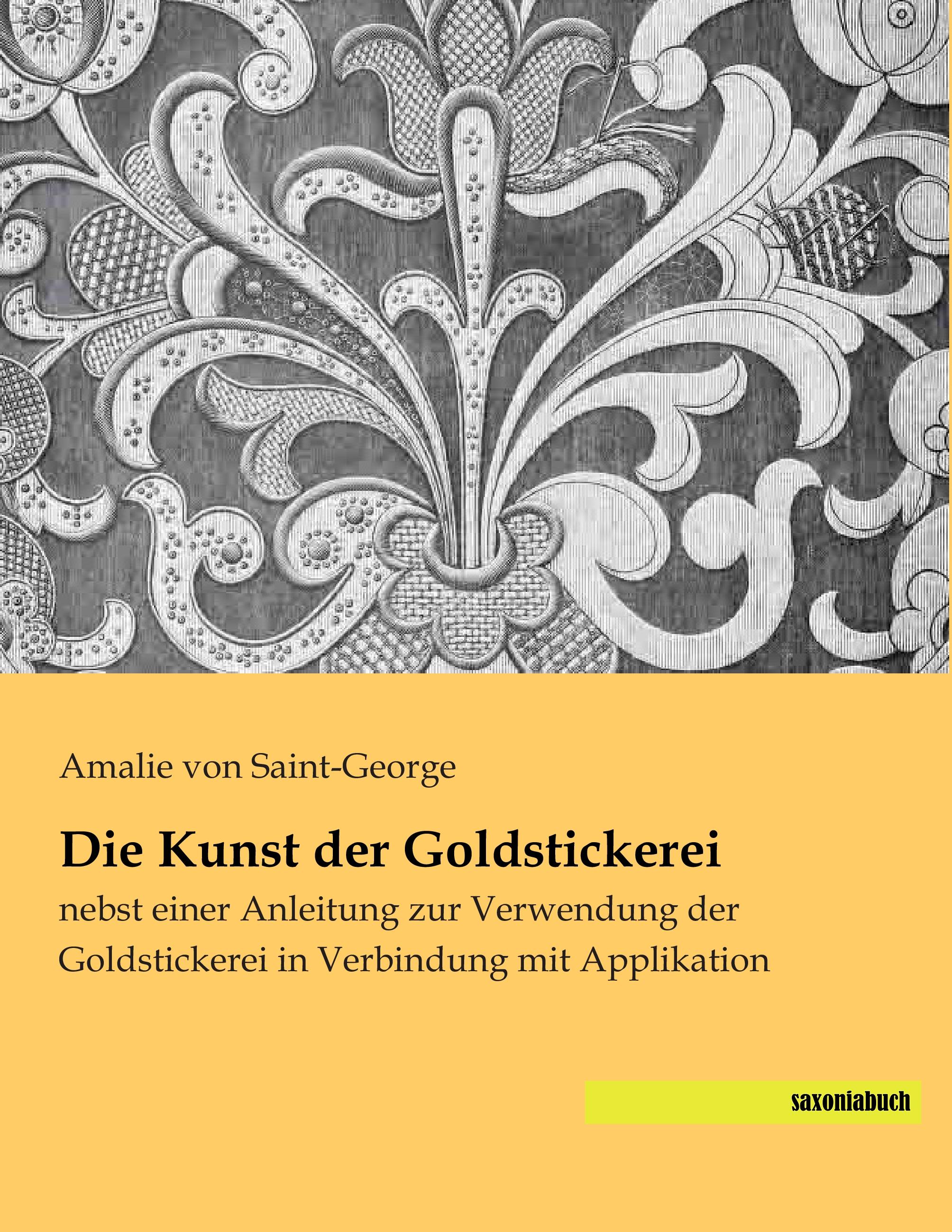 Vorderes Coverbild Die Kunst der Goldstickerei