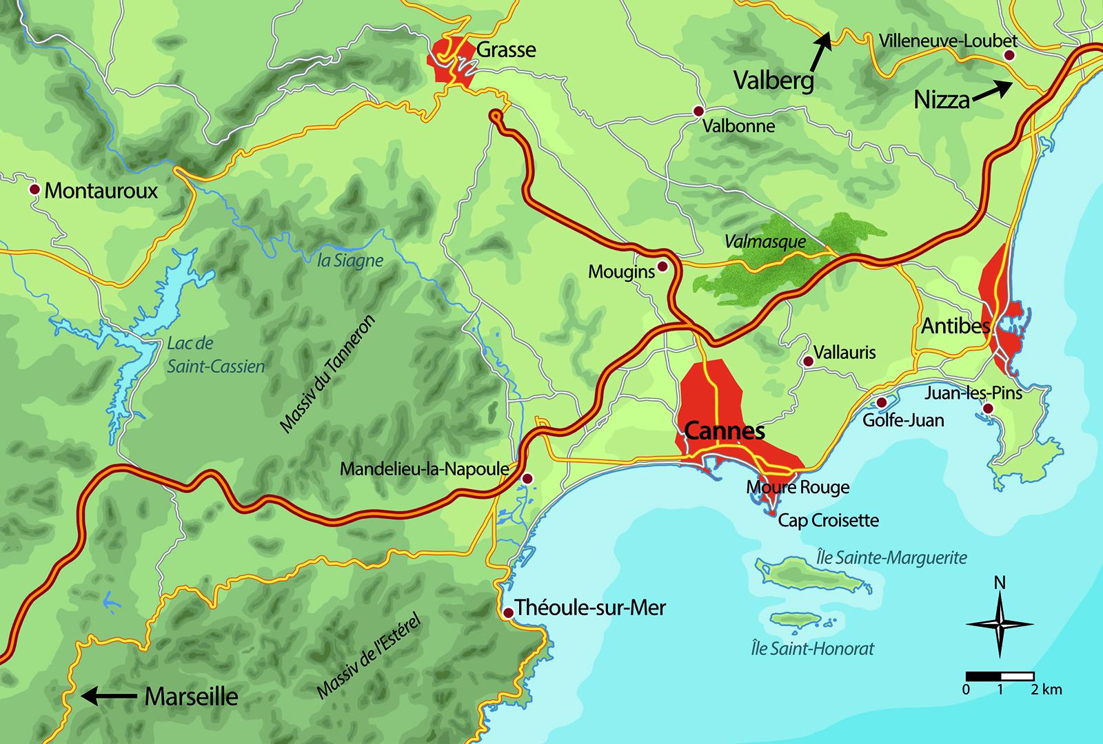 Beispielinhalt (Bild) Intrigen an der Côte d'Azur