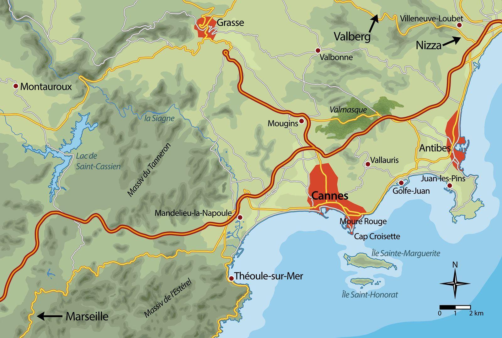 Beispielinhalt (Bild) Intrigen an der Côte d'Azur