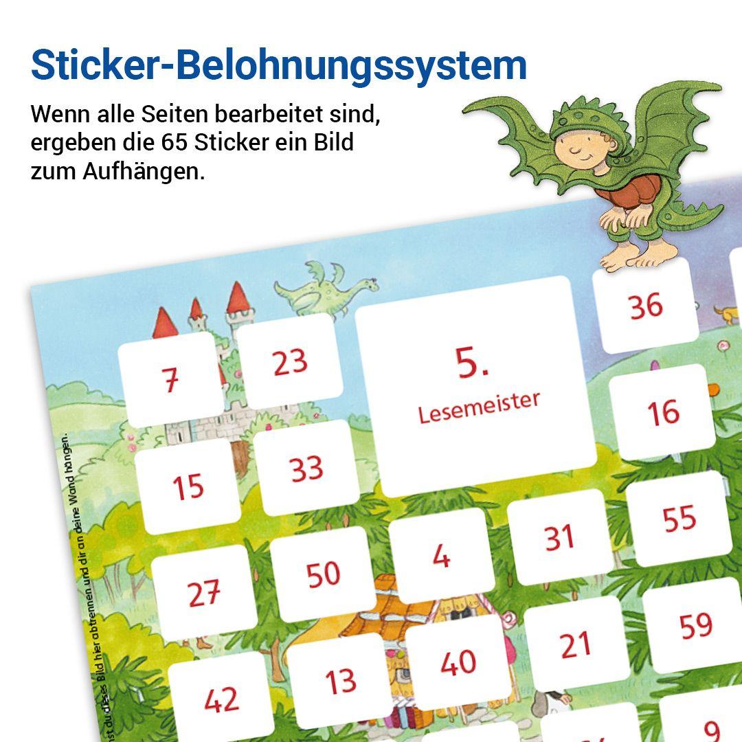 Beispielinhalt (Bild) Das Übungsheft Lesen 1