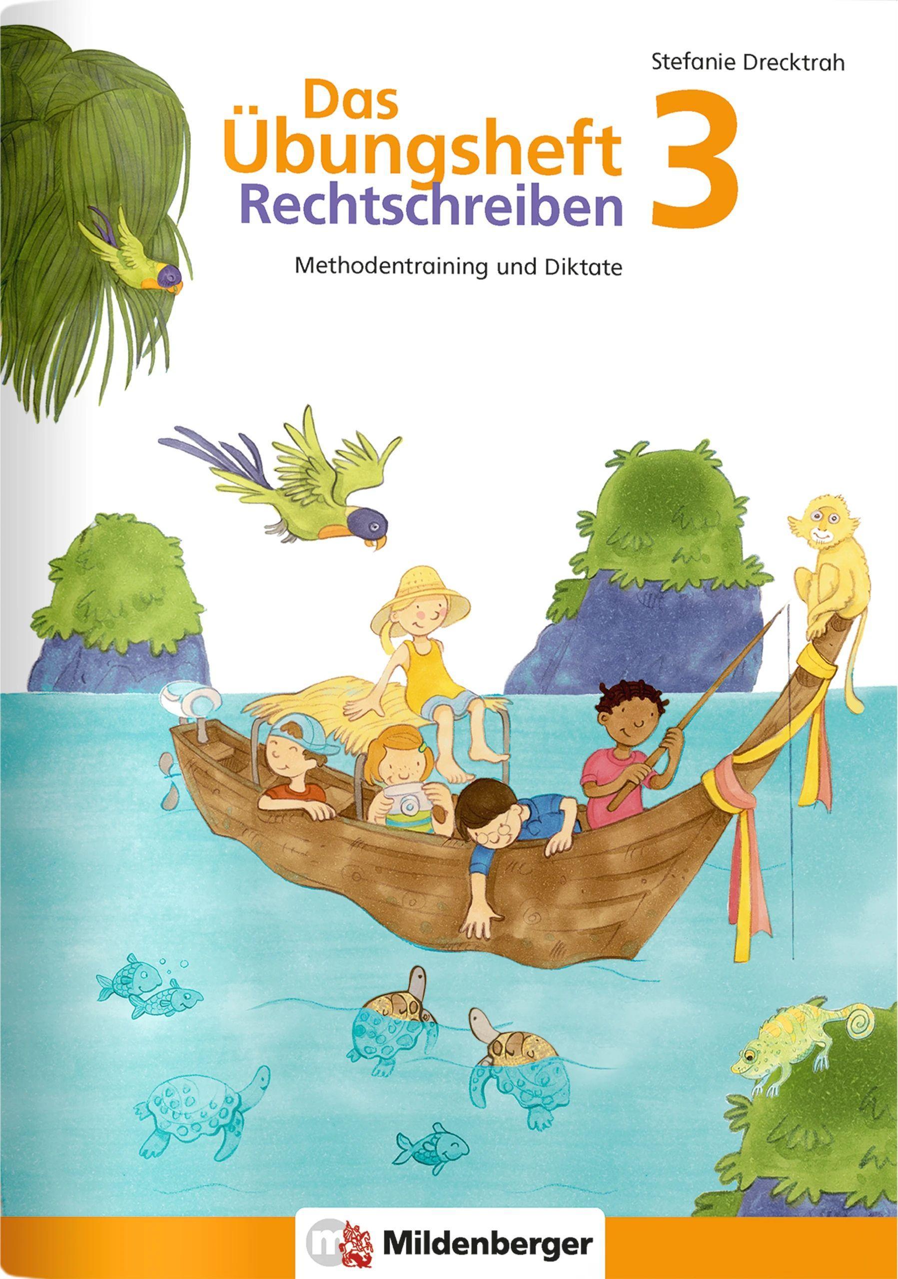 Vorderes Coverbild Das Übungsheft Rechtschreiben 3