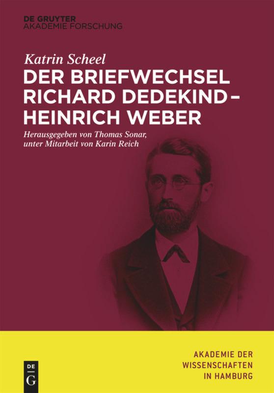 Vorderes Coverbild Der Briefwechsel Richard Dedekind - Heinrich Weber