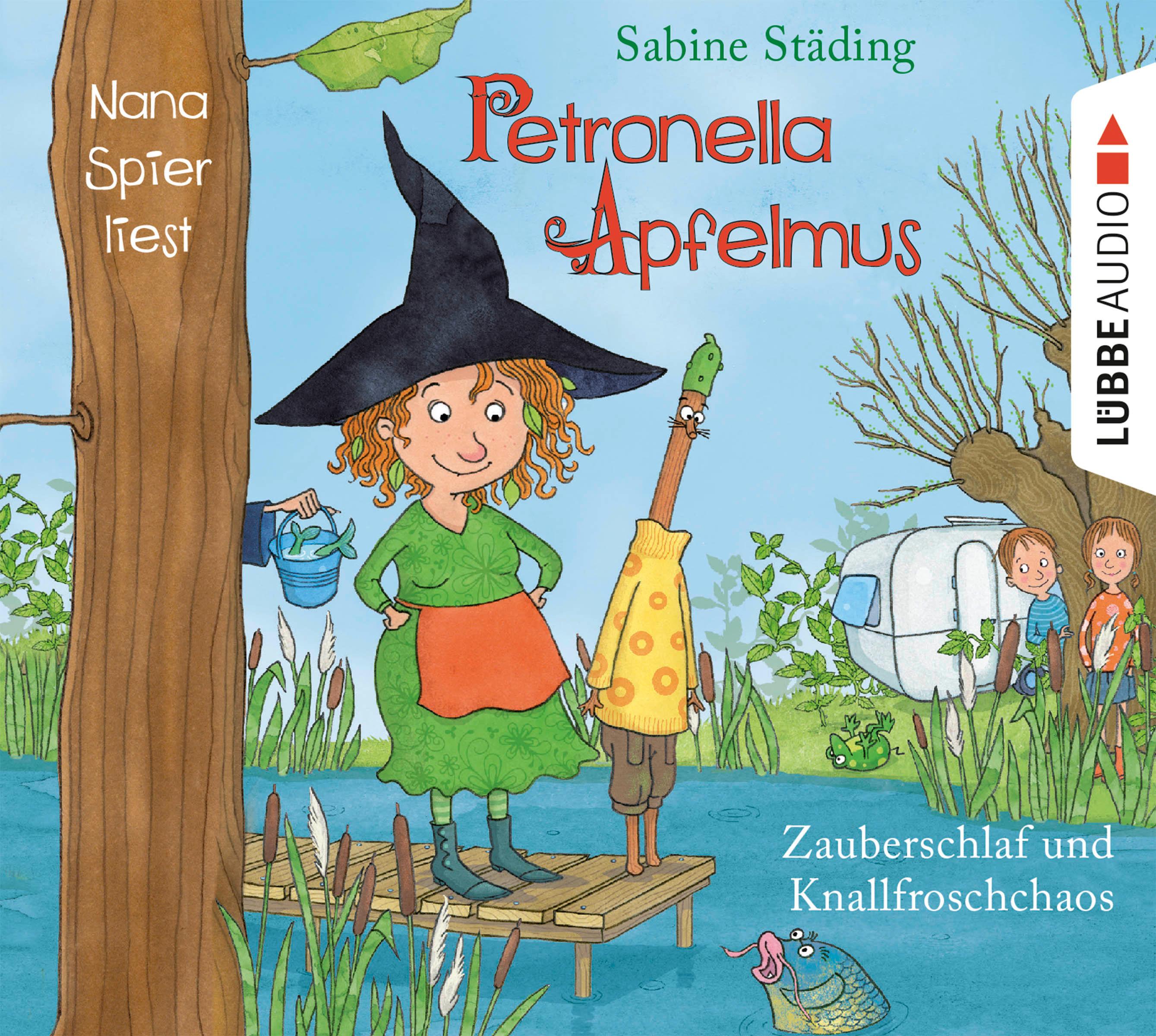 Vorderes Coverbild Petronella Apfelmus 02 - Zauberschlaf und Knallfroschchaos