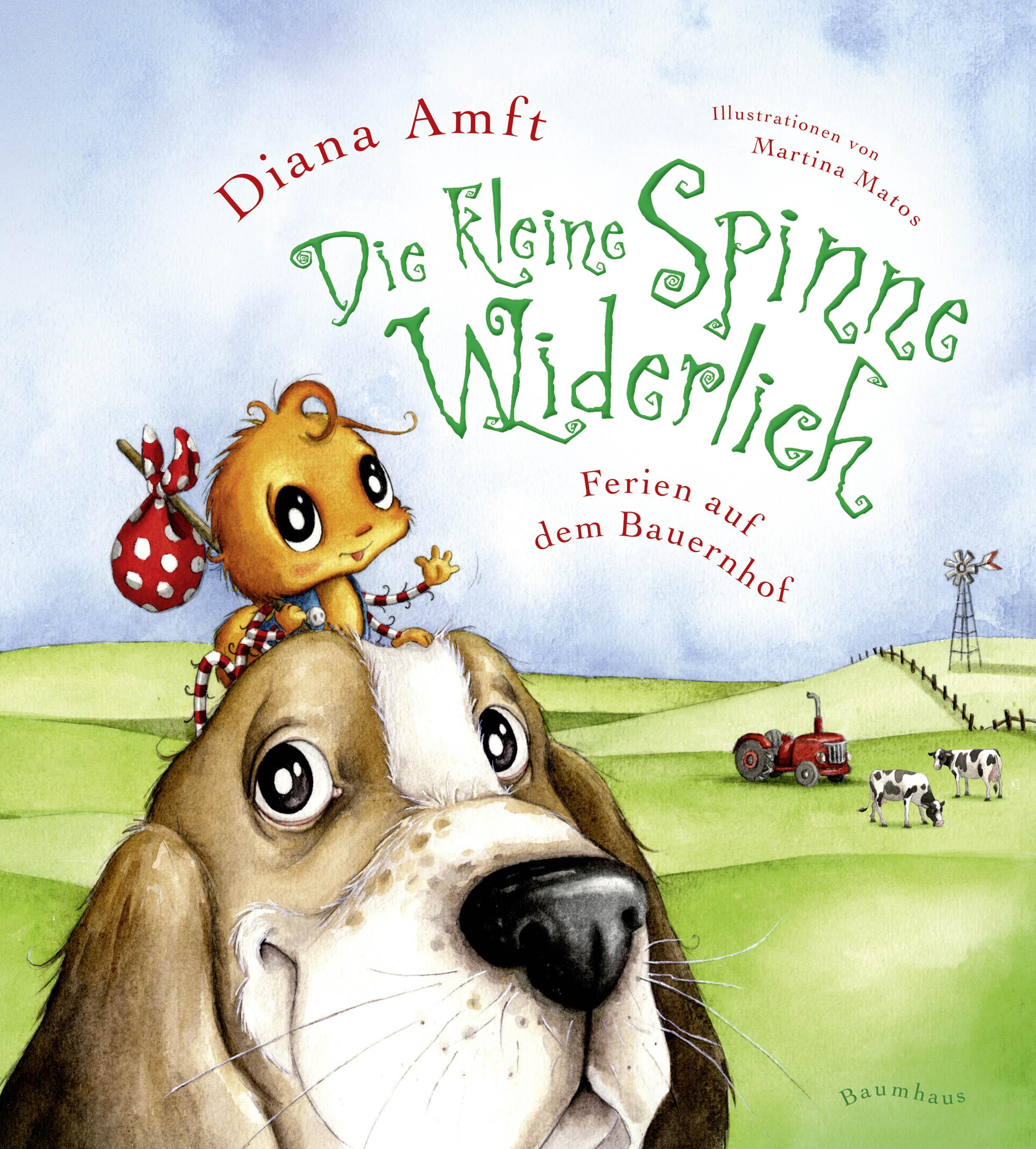 Vorderes Coverbild Die kleine Spinne Widerlich 03. Ferien auf dem Bauernhof