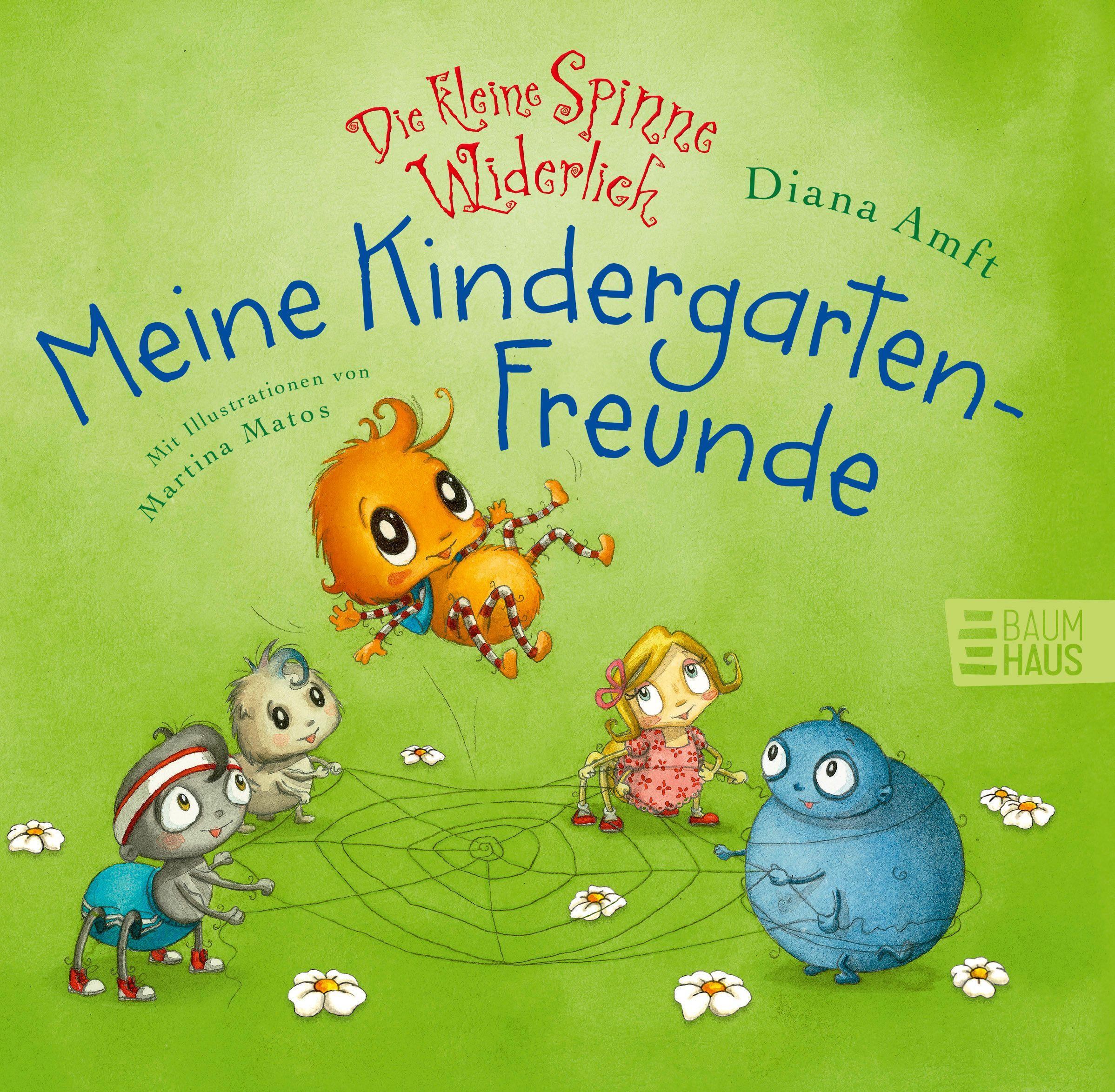 Vorderes Coverbild Die kleine Spinne Widerlich - Meine Kindergartenfreunde