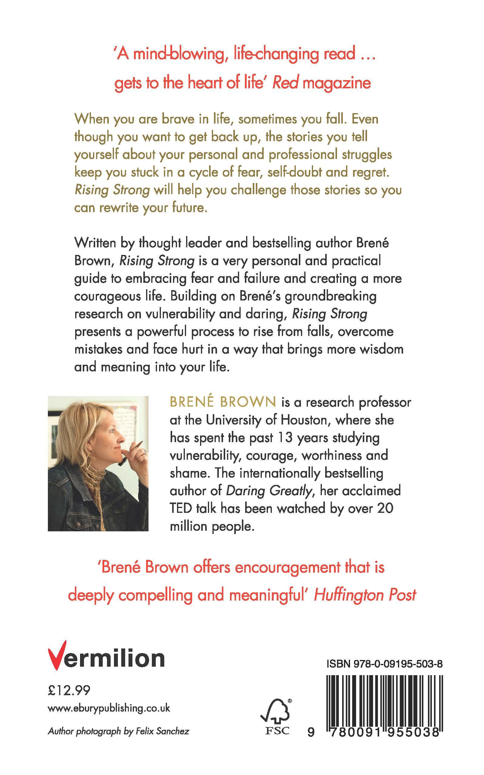 Rückseitencover Rising Strong