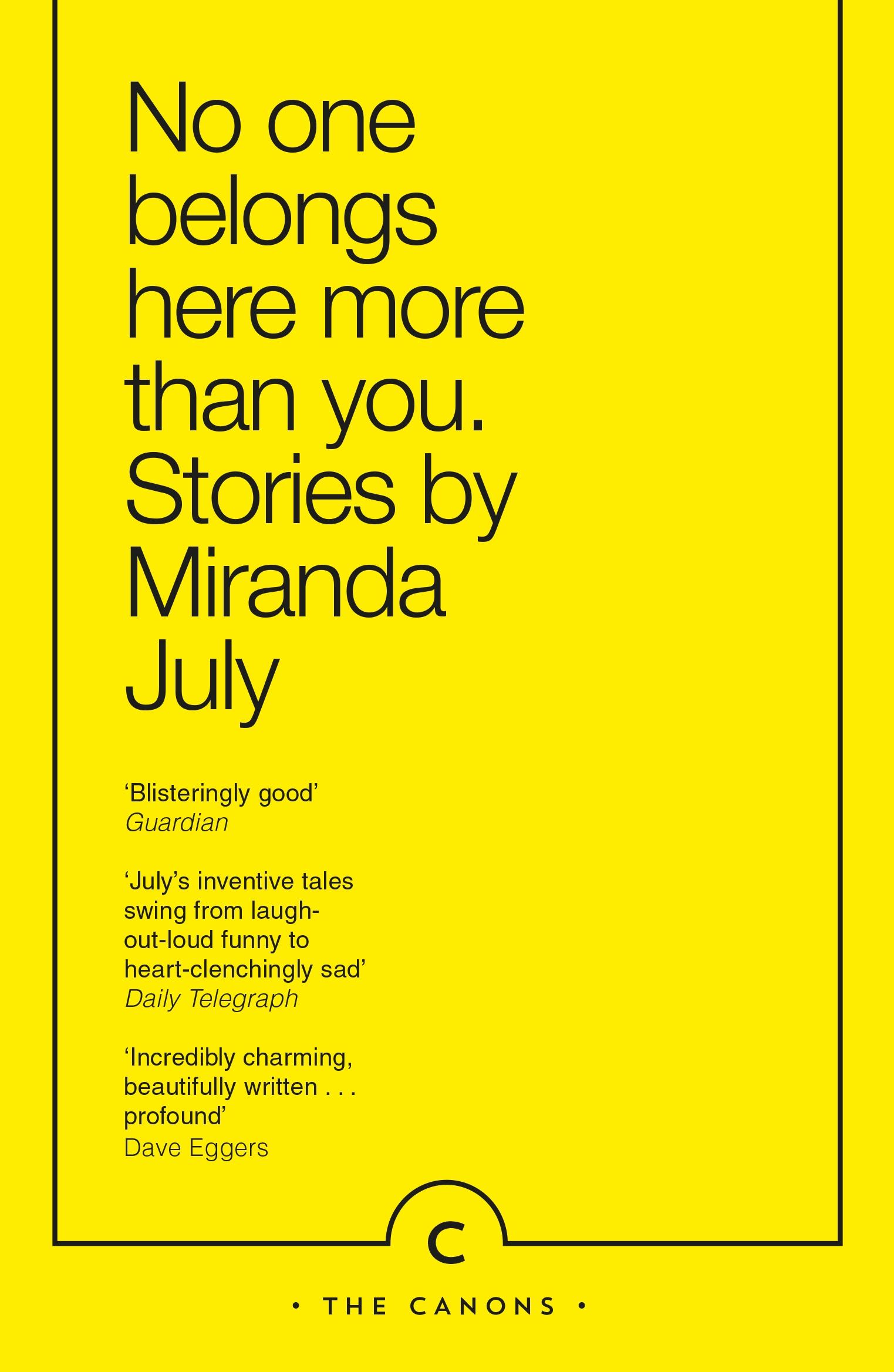 Vorderes Coverbild No One Belongs Here More Than You