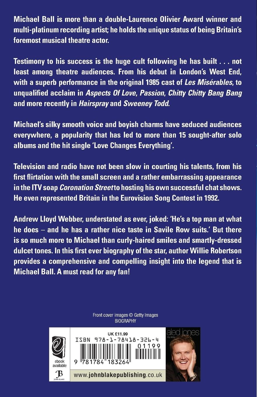 Rückseitencover Michael Ball - The Biography