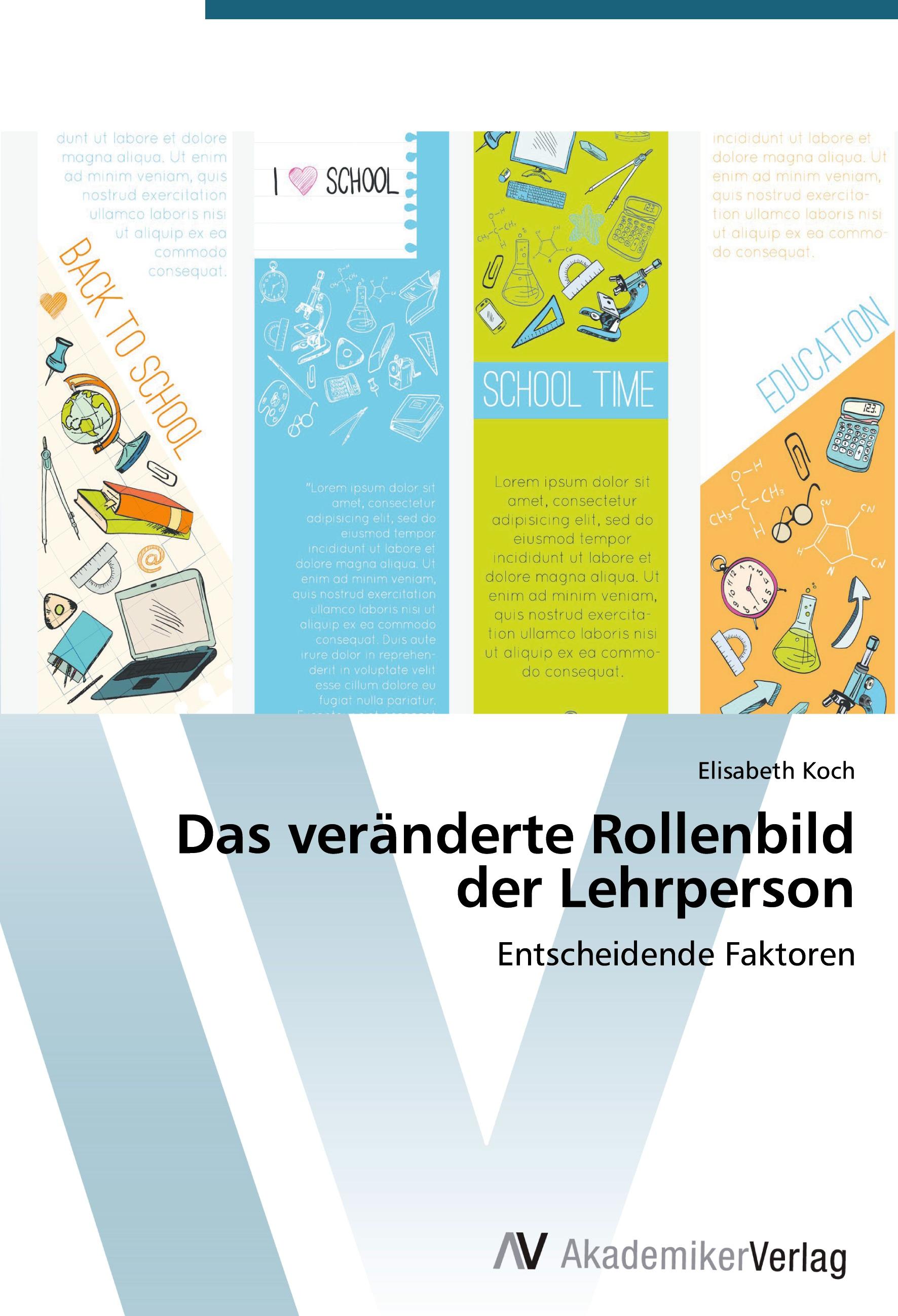 Vorderes Coverbild Das veränderte Rollenbild der Lehrperson