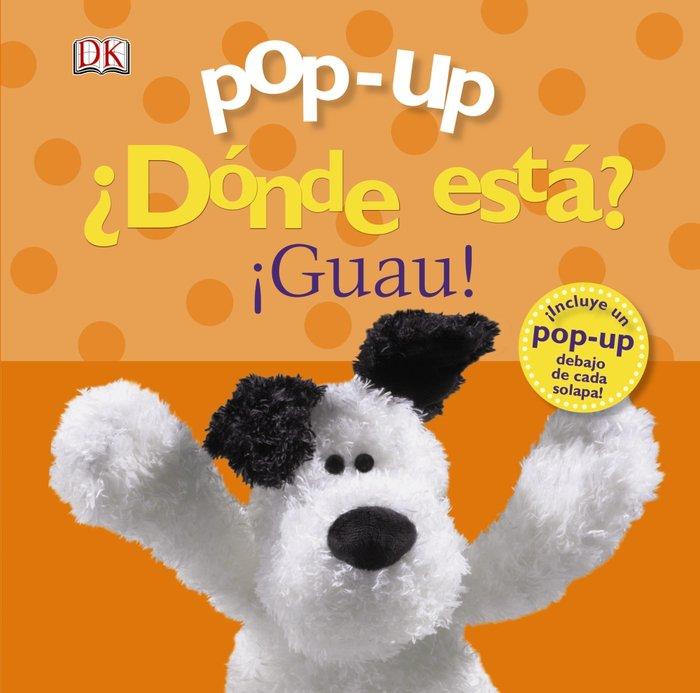 Vorderes Coverbild Pop-up ¿Dónde está? ¡Guau!