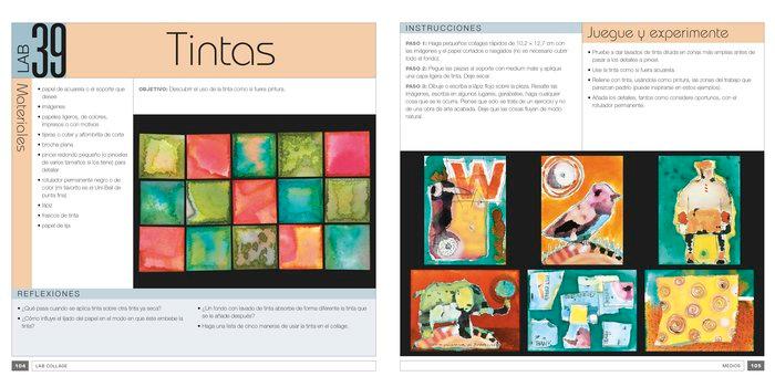 Vorderes Coverbild Collage Lab : 52 Proyectos de collage