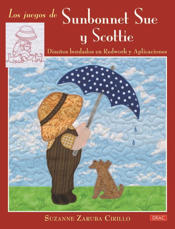 Vorderes Coverbild Los juegos de Sunbonnet Sue y Scottie : diseños bordados en Redwork y aplicaciones
