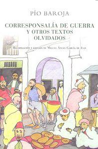 Vorderes Coverbild Corresponsalía de guerra y otros textos olvidados