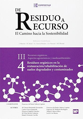 Vorderes Coverbild Residuos orgánicos en la restauración-rehabilitación de suelos degradados y contaminados