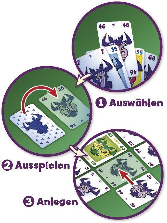 Beispielinhalt (Bild) 6 nimmt! Kartenspiel