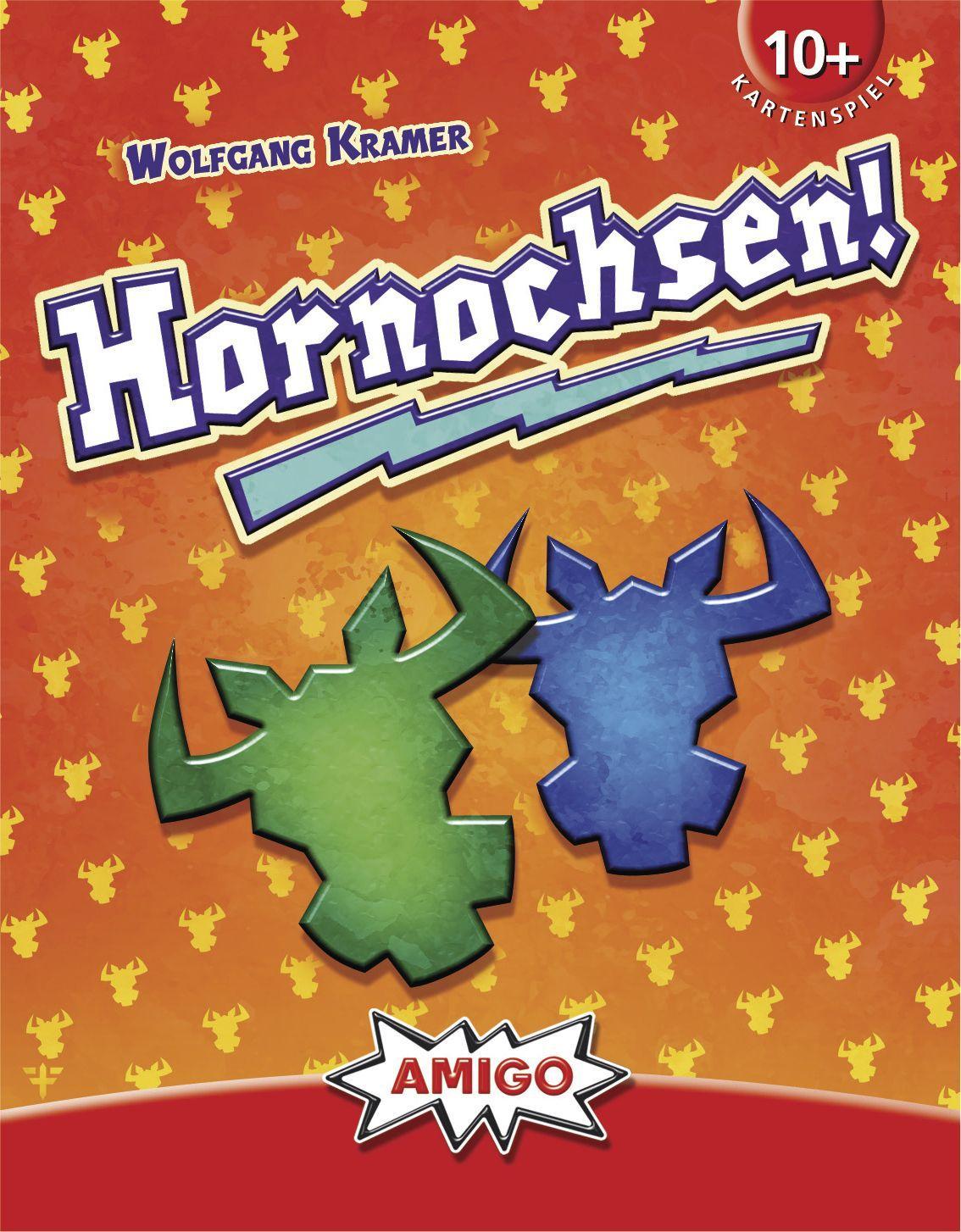 Vorderes Coverbild Hornochsen. Kartenspiel