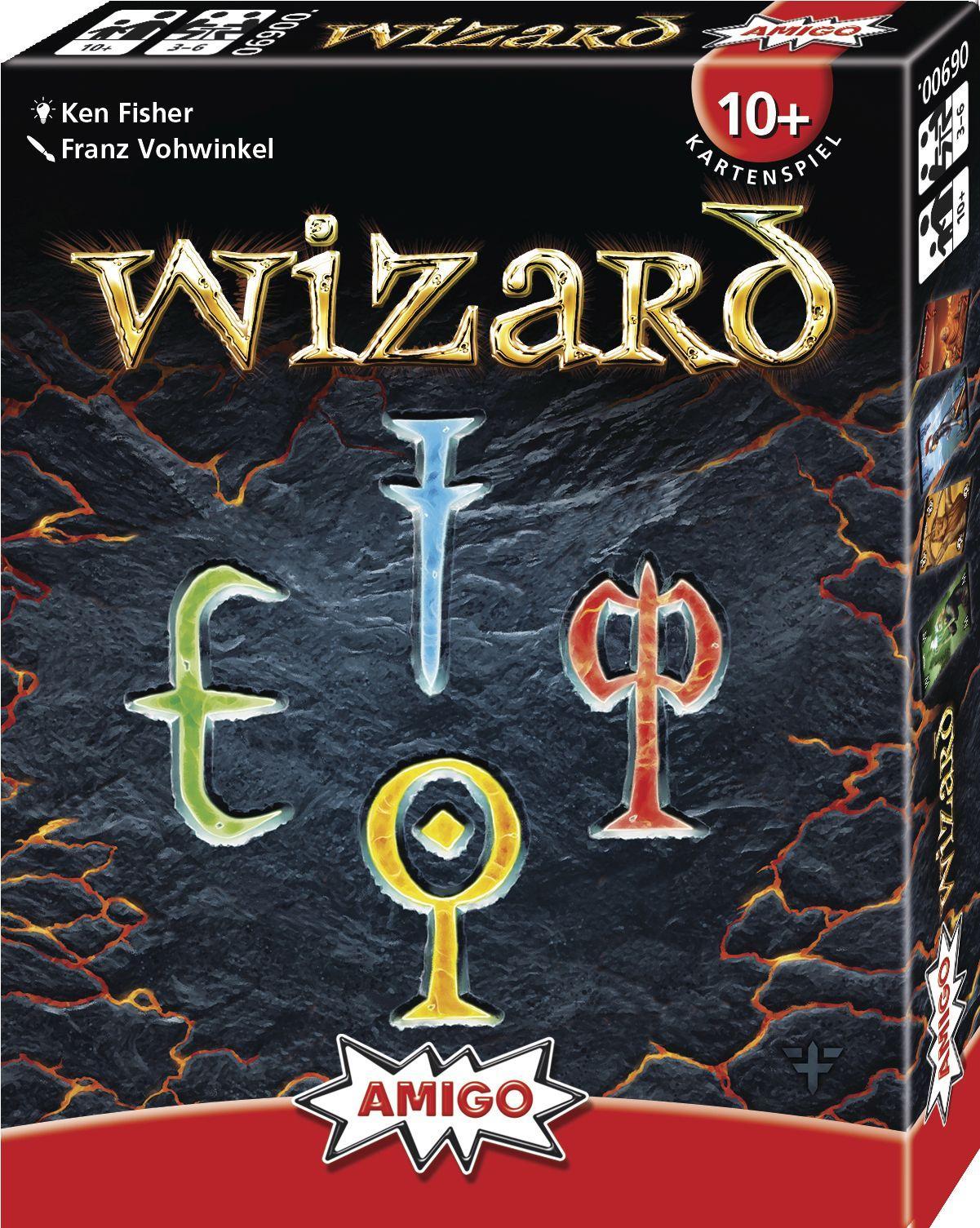 Beispielinhalt (Bild) Wizard. Kartenspiel