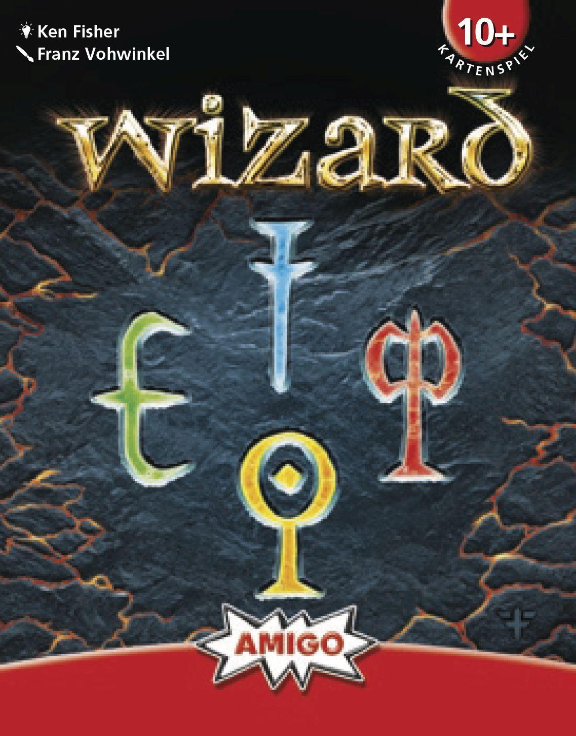 Vorderes Coverbild Wizard. Kartenspiel