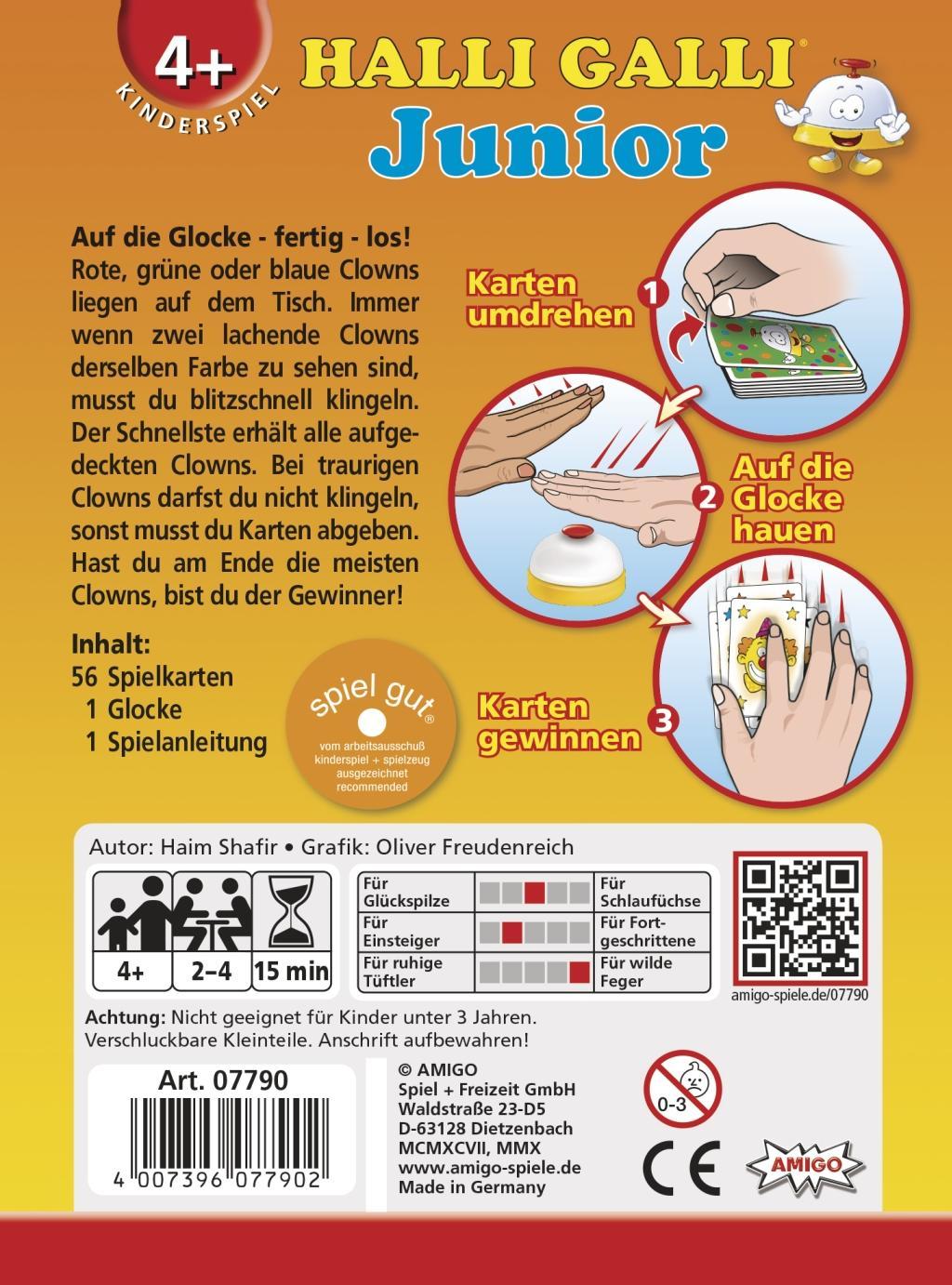 Beispielinhalt (Bild) Halli Galli Junior