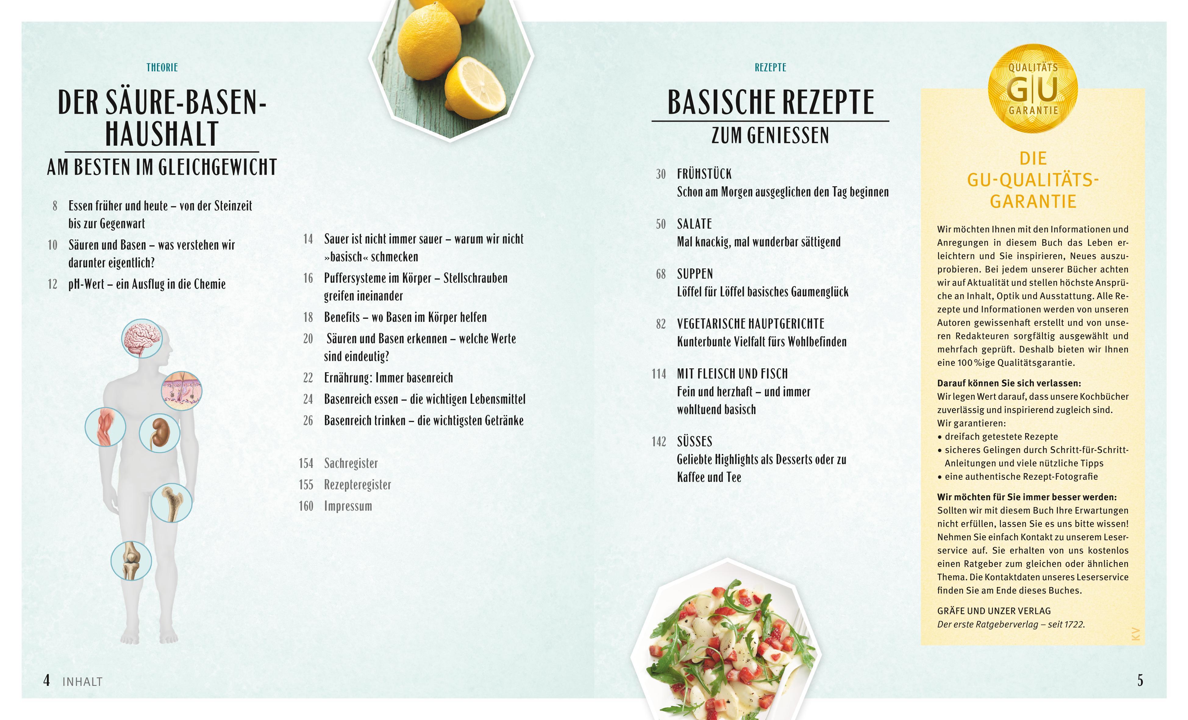 Beispielinhalt (Bild) Säure-Basen-Kochbuch