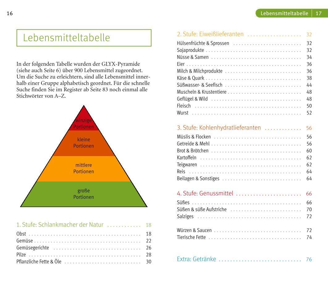 Beispielinhalt (Bild) GLYX-Kompass
