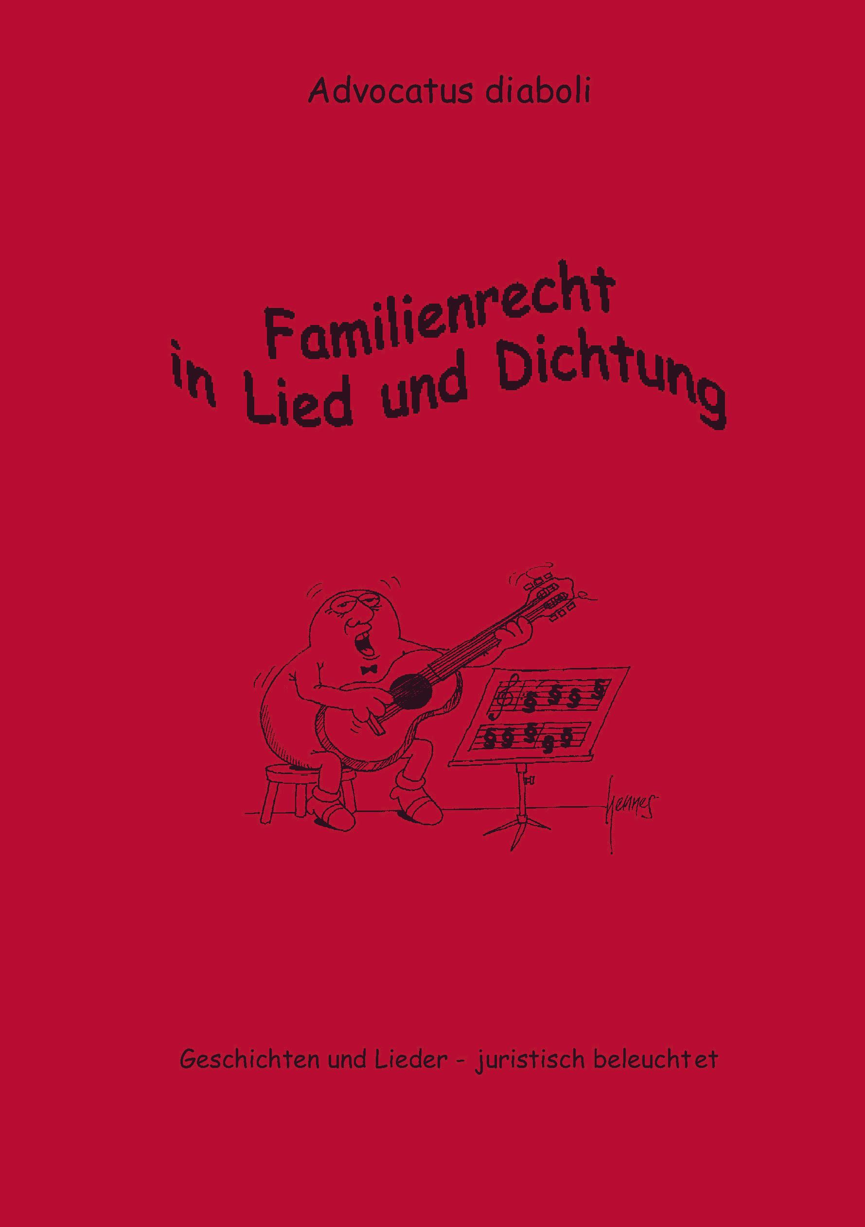 Vorderes Coverbild Familienrecht in Lied und Dichtung