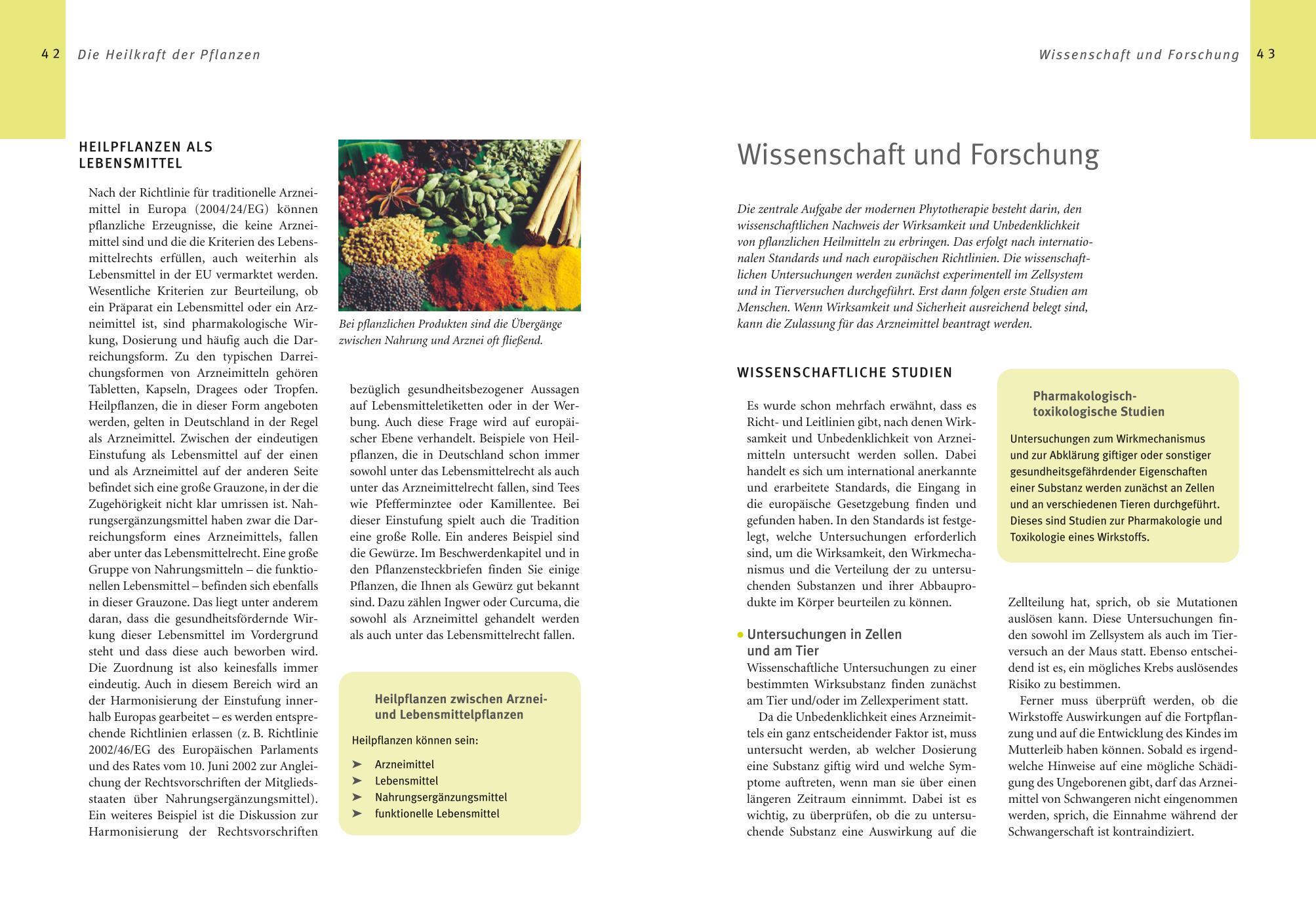 Beispielinhalt (Bild) Grüne Apotheke