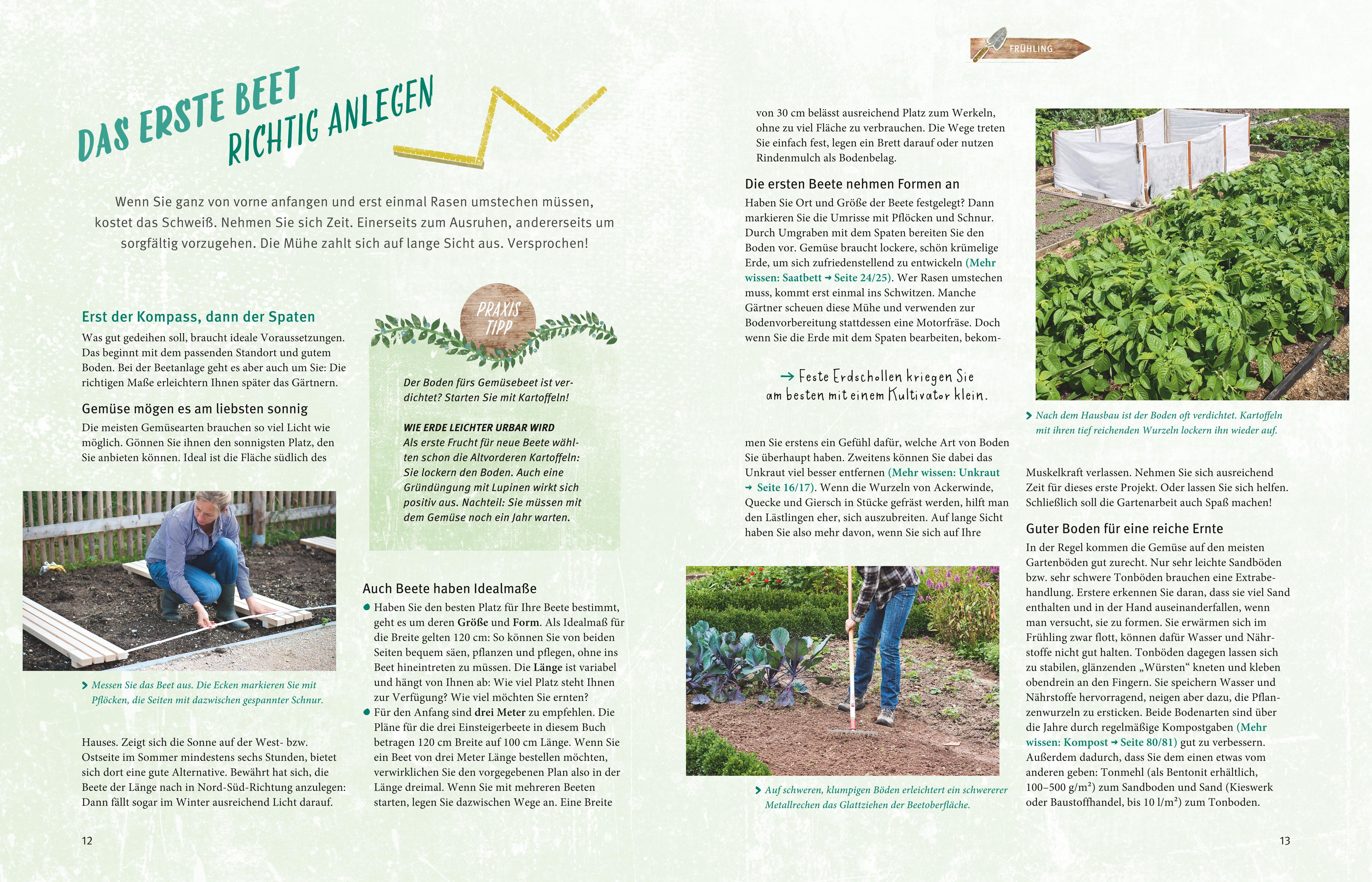 Beispielinhalt (Bild) Selbstversorgt  - Das Startprogramm für Einsteiger