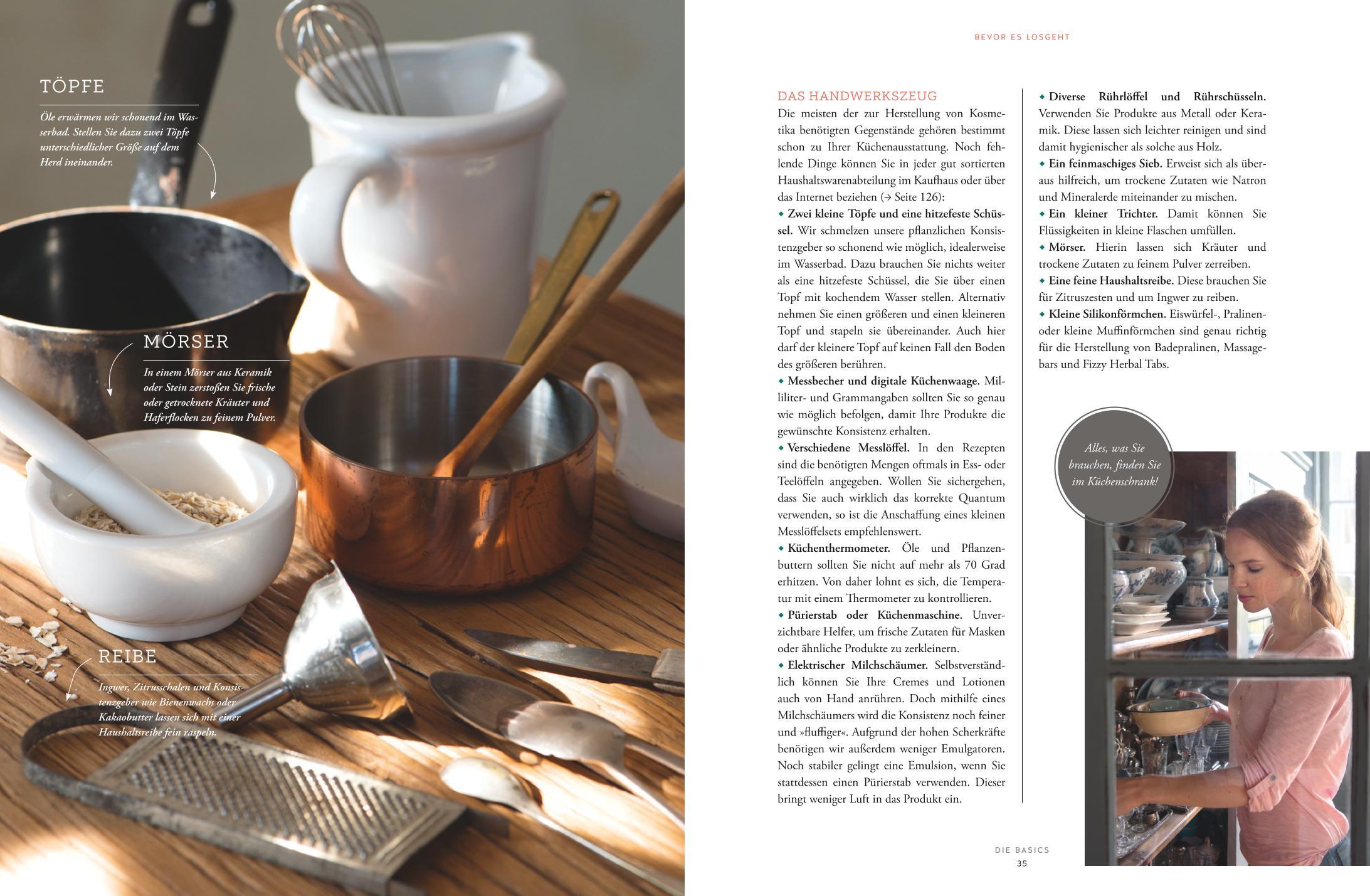 Beispielinhalt (Bild) The Glow - Naturkosmetik selber machen