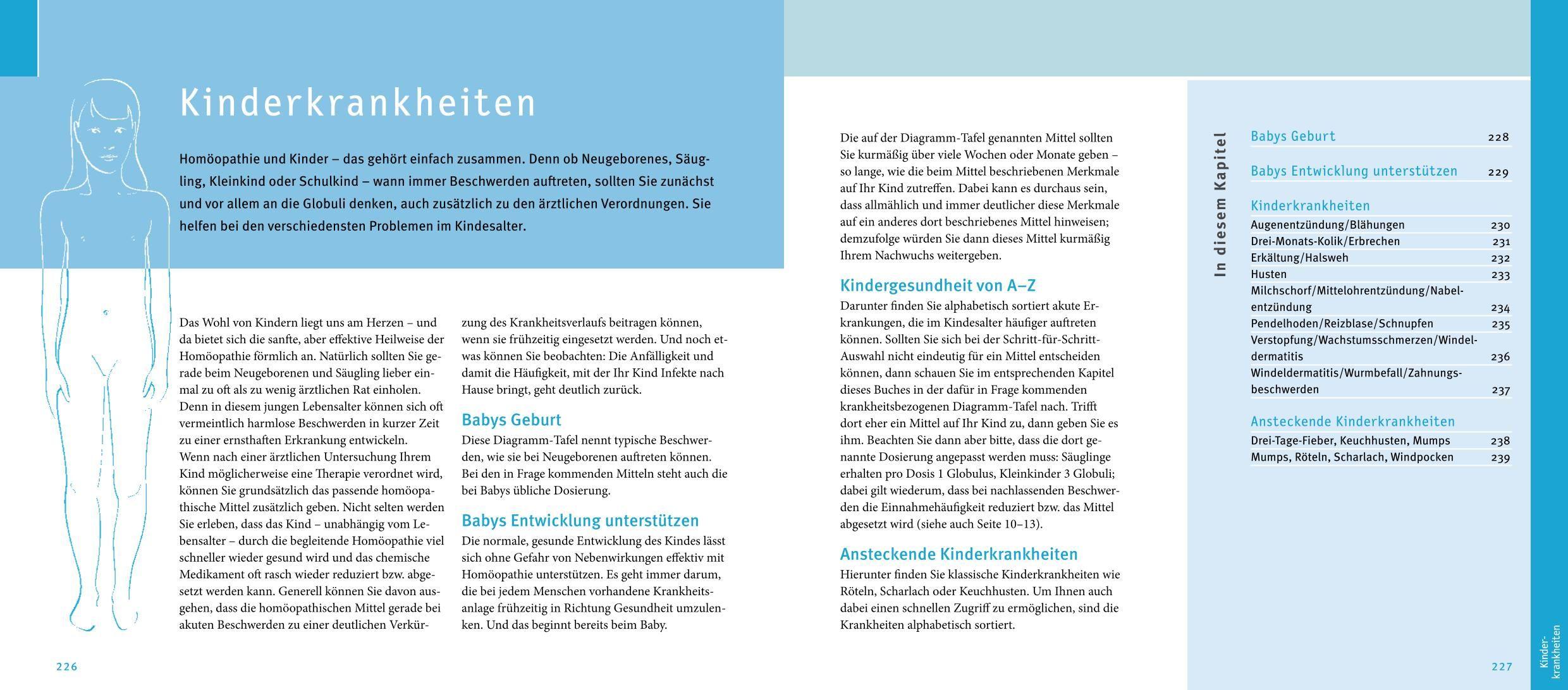 Beispielinhalt (Bild) MaxiQuickfinder Homöopathie