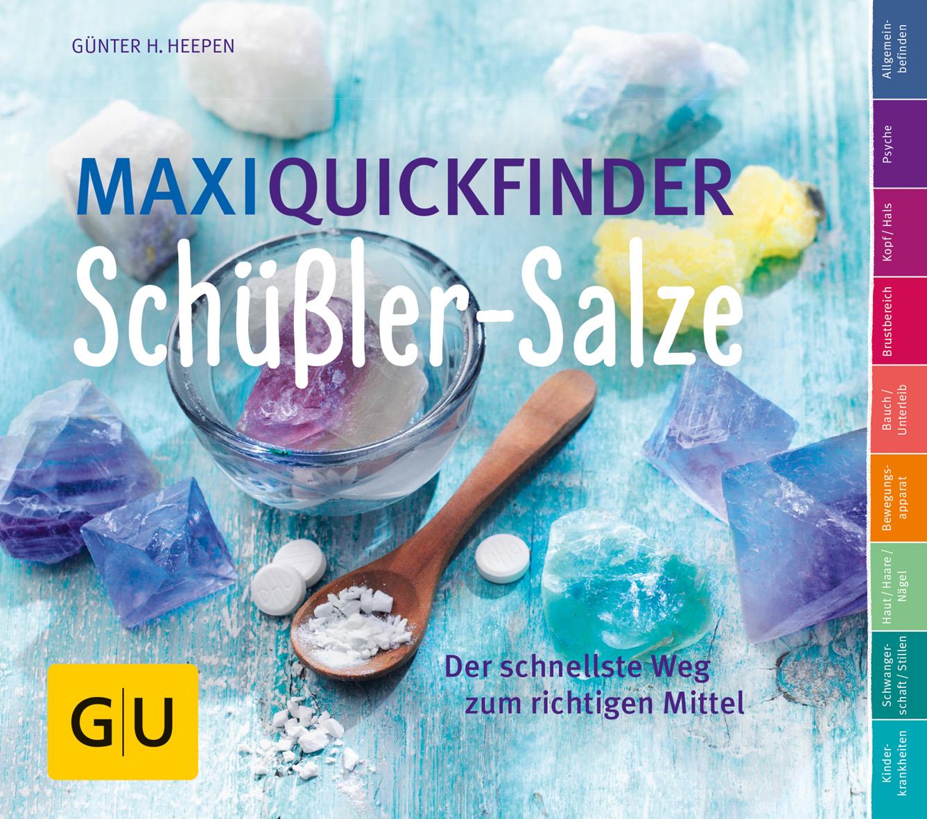 Vorderes Coverbild Maxi-Quickfinder Schüßler-Salze