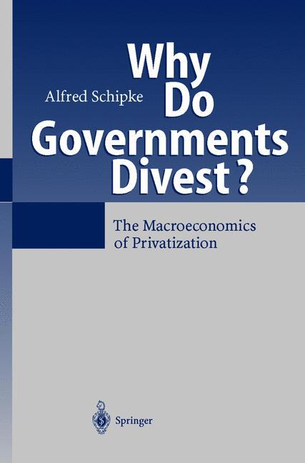 Vorderes Coverbild Why Do Governments Divest?