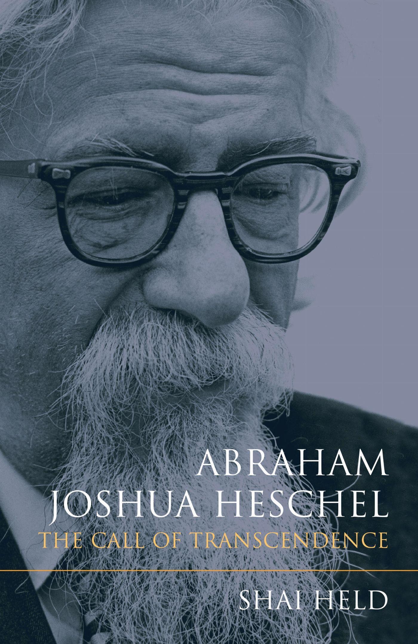 Vorderes Coverbild Abraham Joshua Heschel