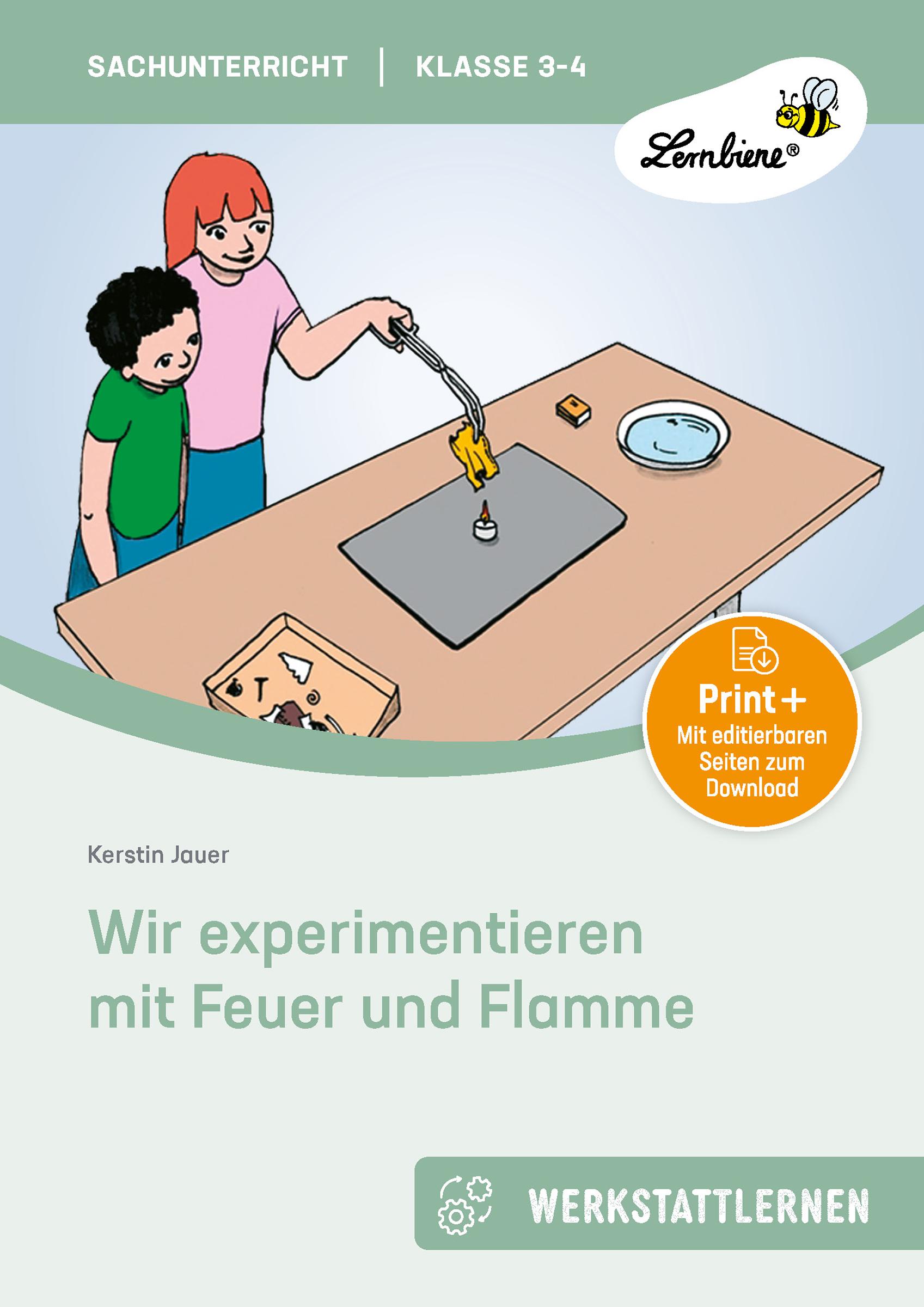 Vorderes Coverbild Wir experimentieren mit Feuer und Flamme