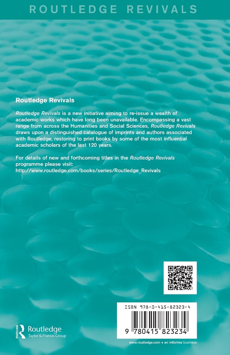 Rückseitencover Towards International Government (Routledge Revivals)