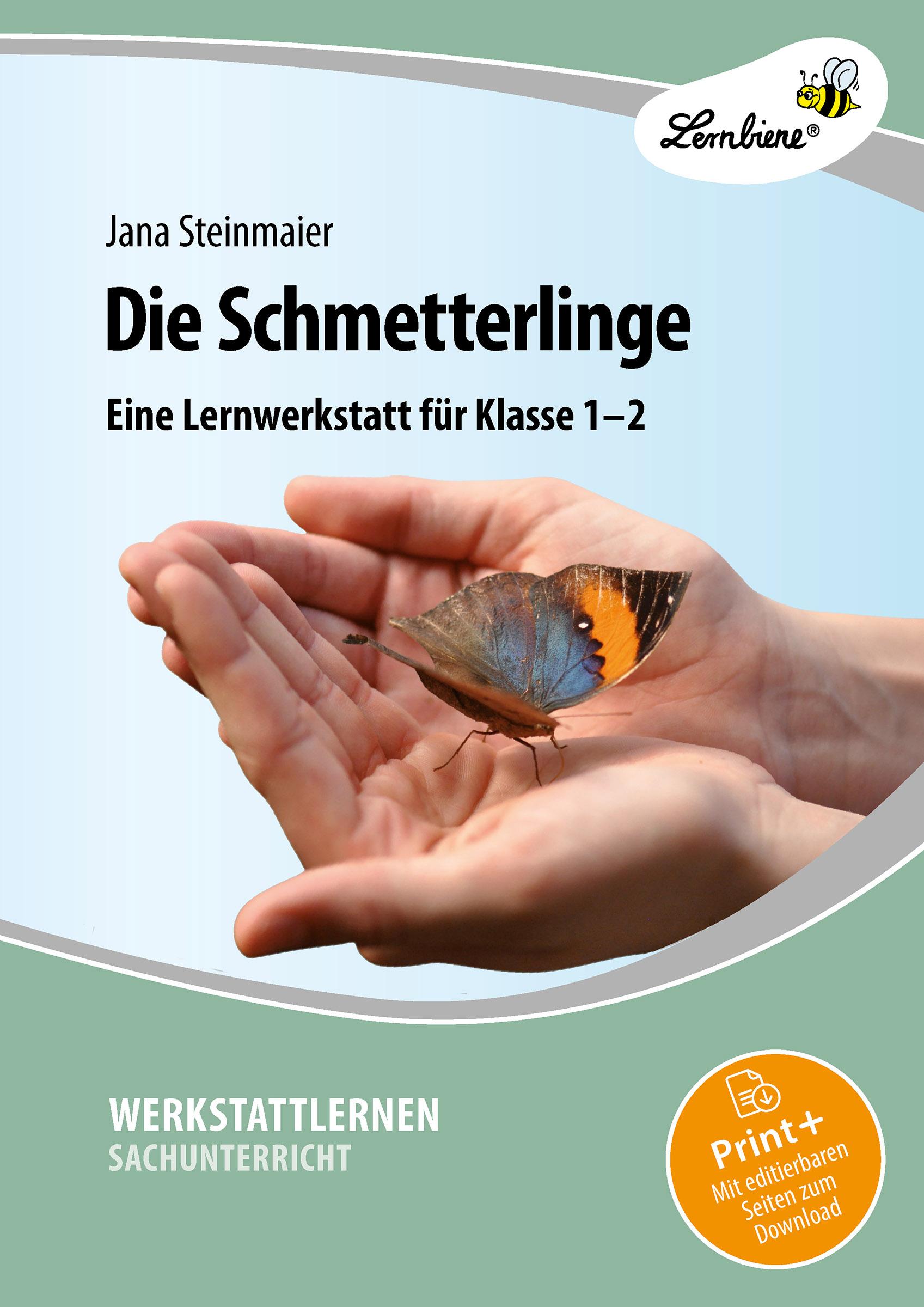 Vorderes Coverbild Die Schmetterlinge. Grundschule, Sachunterricht, Klasse 1-2
